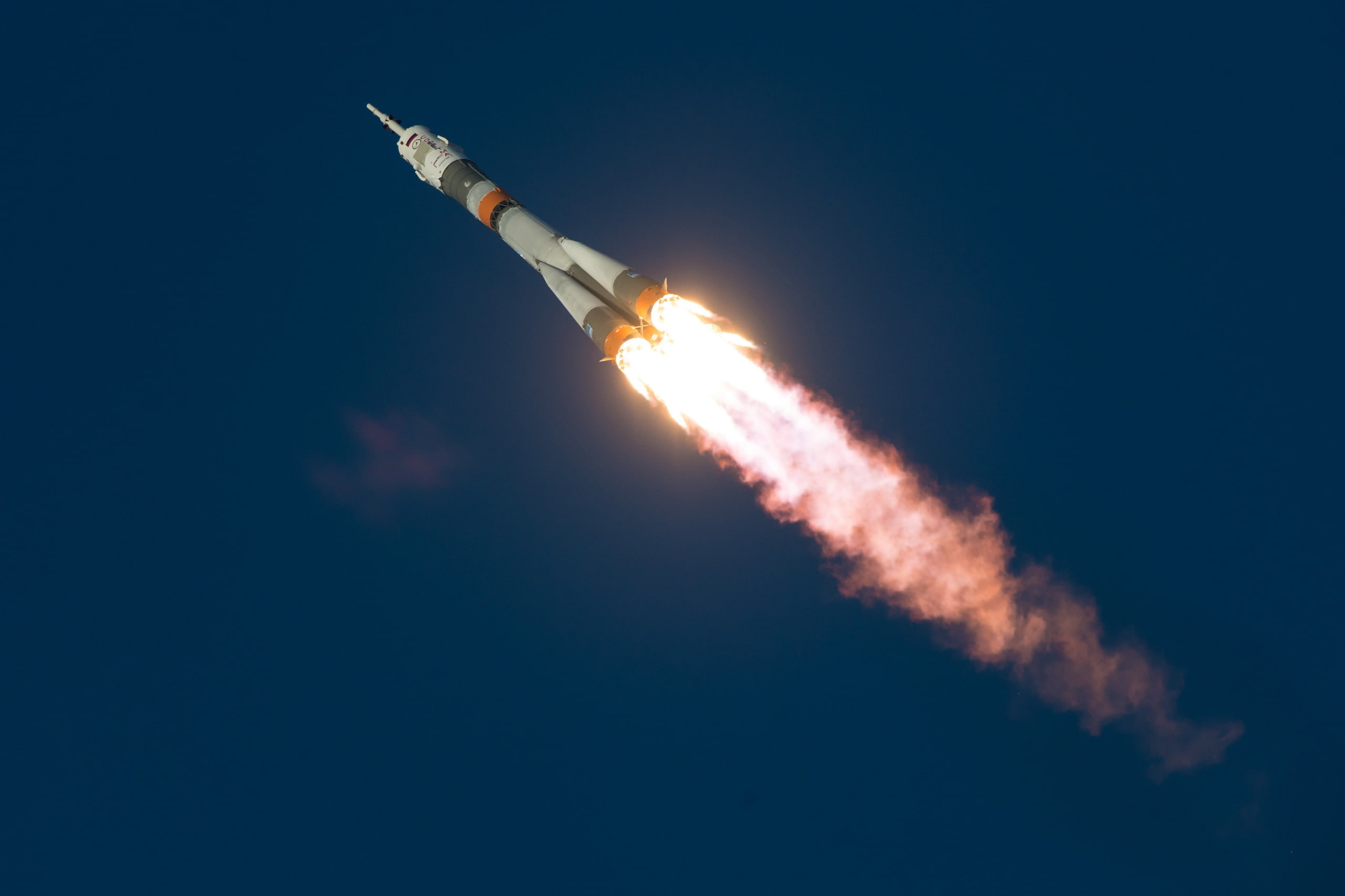 flight, space, 2K, Soyuz TMA-19M, HD Wallpaper