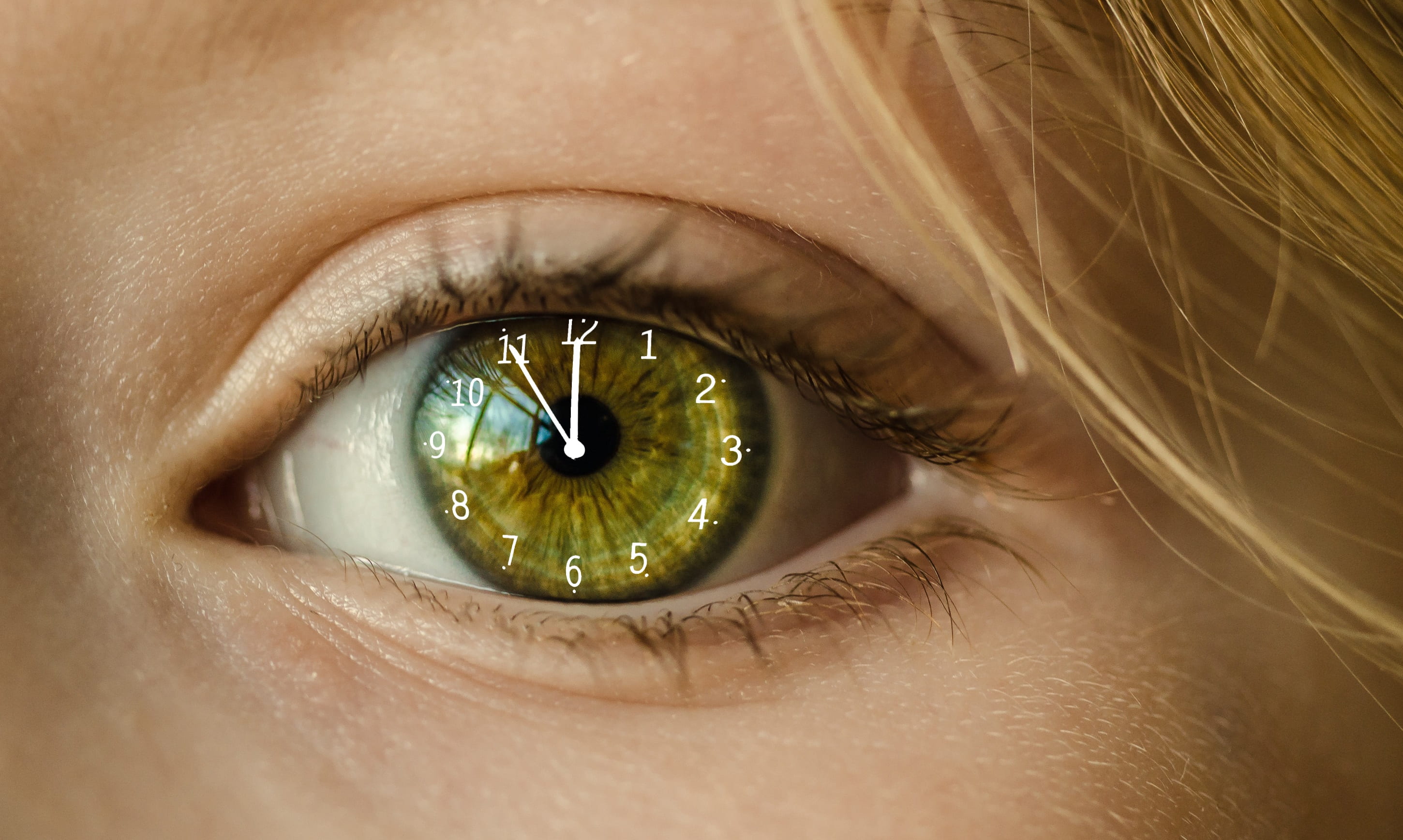 left, twelve, dial, before, reflection, environment, human eye, five, body part, sensory perception, destruction, one person, woman, eyesight, 2K, time of, HD Wallpaper