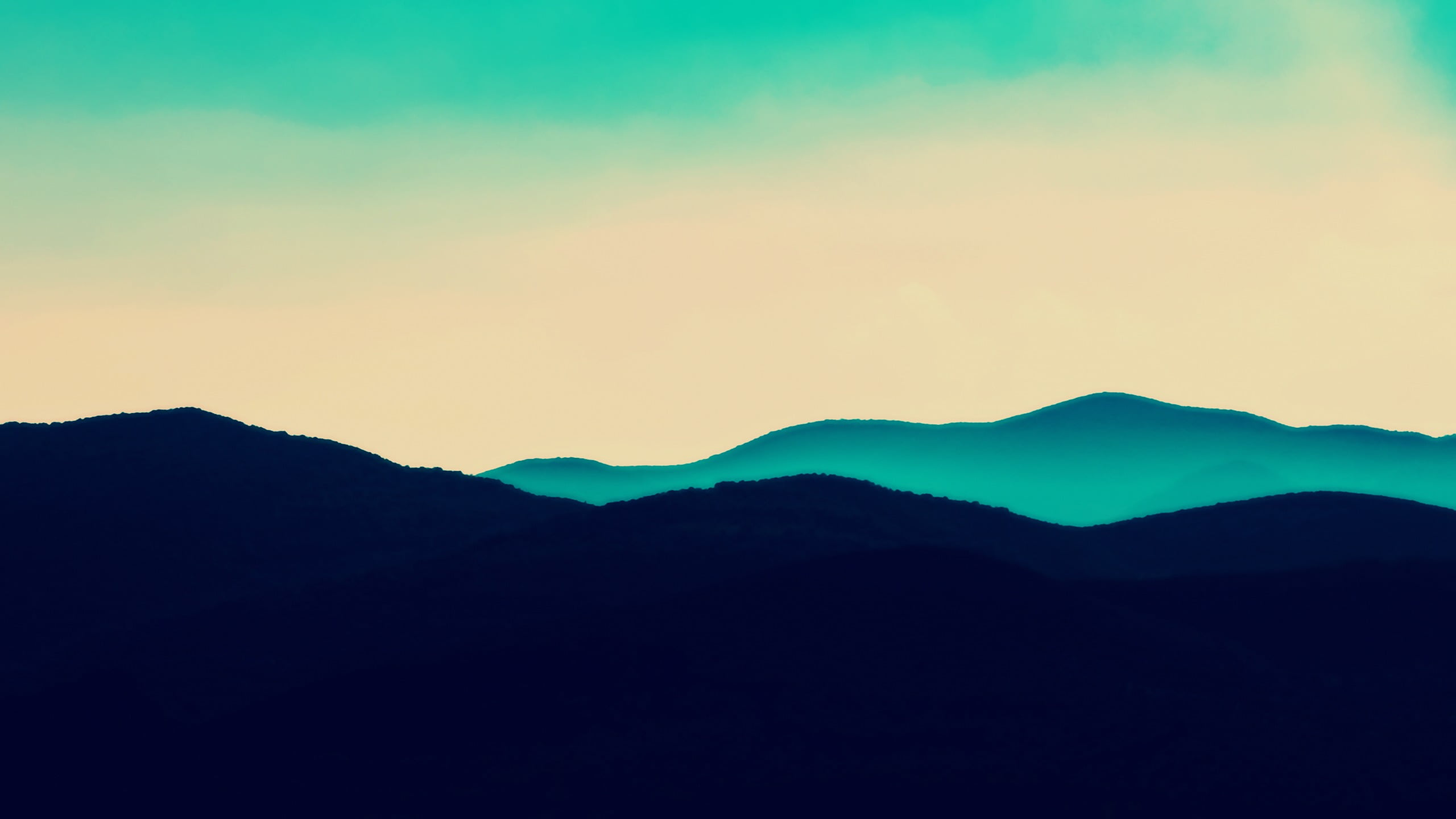 mountain range, environment, 2K, mountain peak, clouds, Skye, tranquility, sky, idyllic, mountain, mountains, cloud - sky, scenics - nature, turquoise, HD Wallpaper