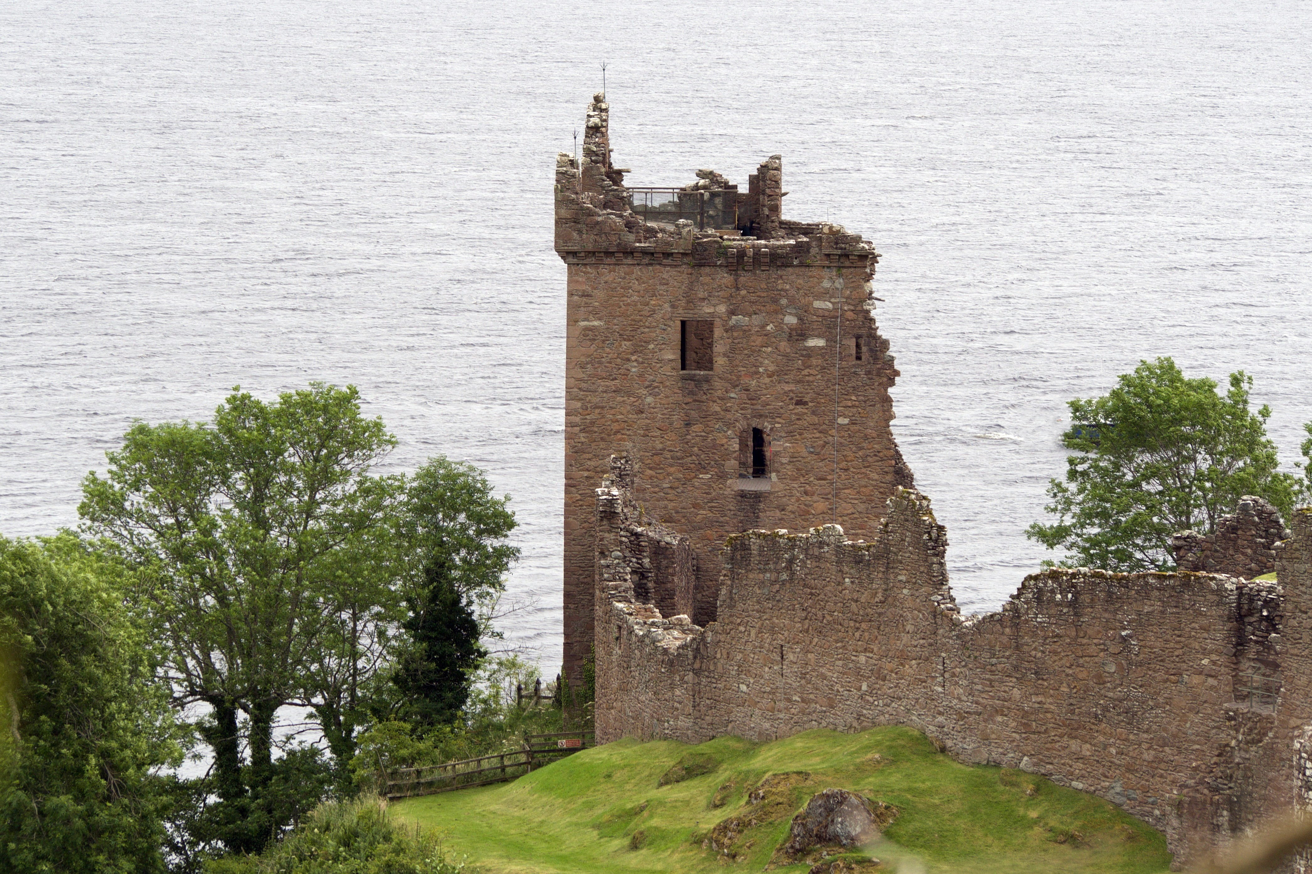 travel, tower, castle, places of interest, plant, nature, building, water, highlands and islands, Loch, travel destinations, 4K, day, architecture, Loch Ness, HD Wallpaper
