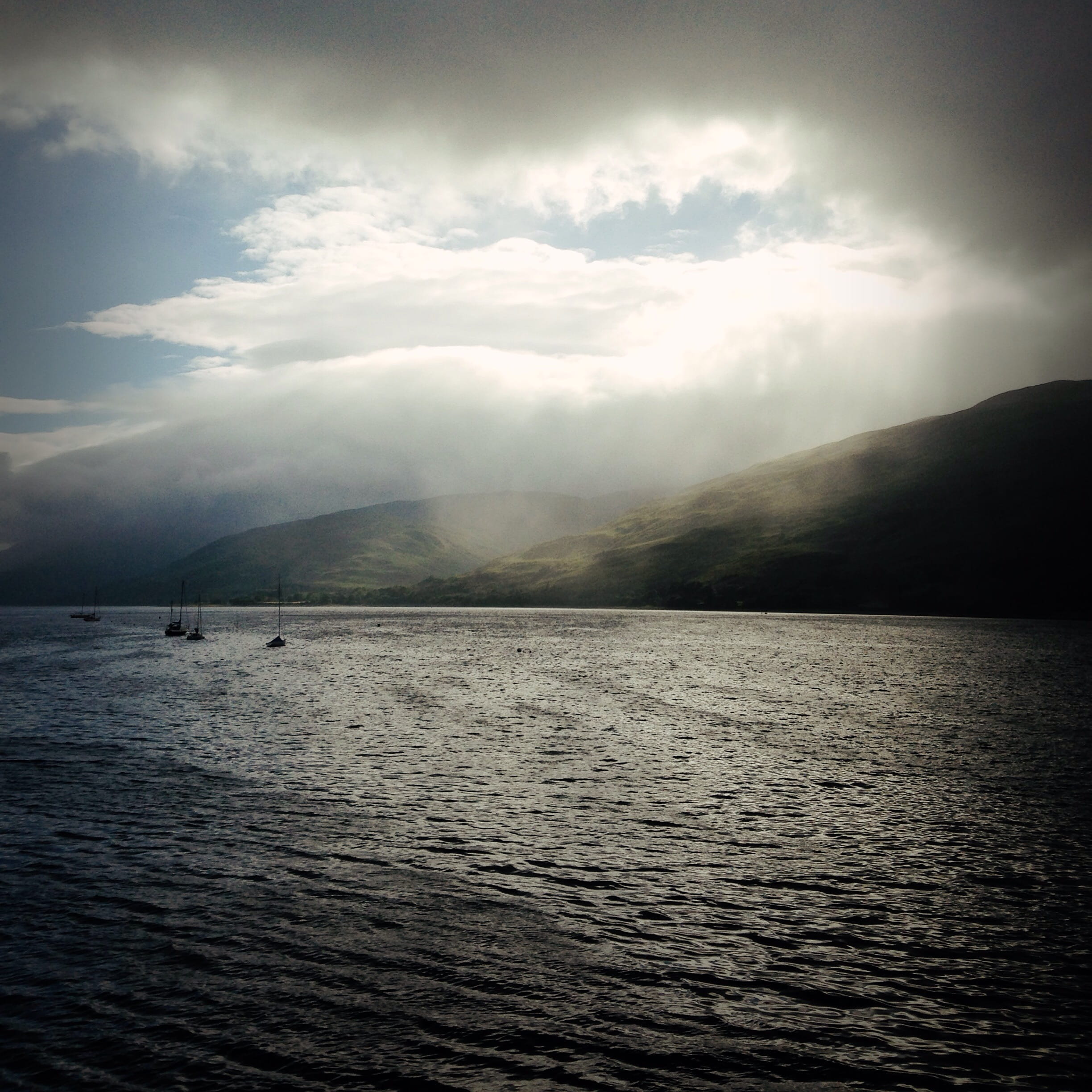 fort william, cloud - sky, idyllic, scotland, waterfront, beauty in nature, no people, nautical vessel, non-urban scene, sky, outdoors, scenics - nature, Phone HD Wallpaper