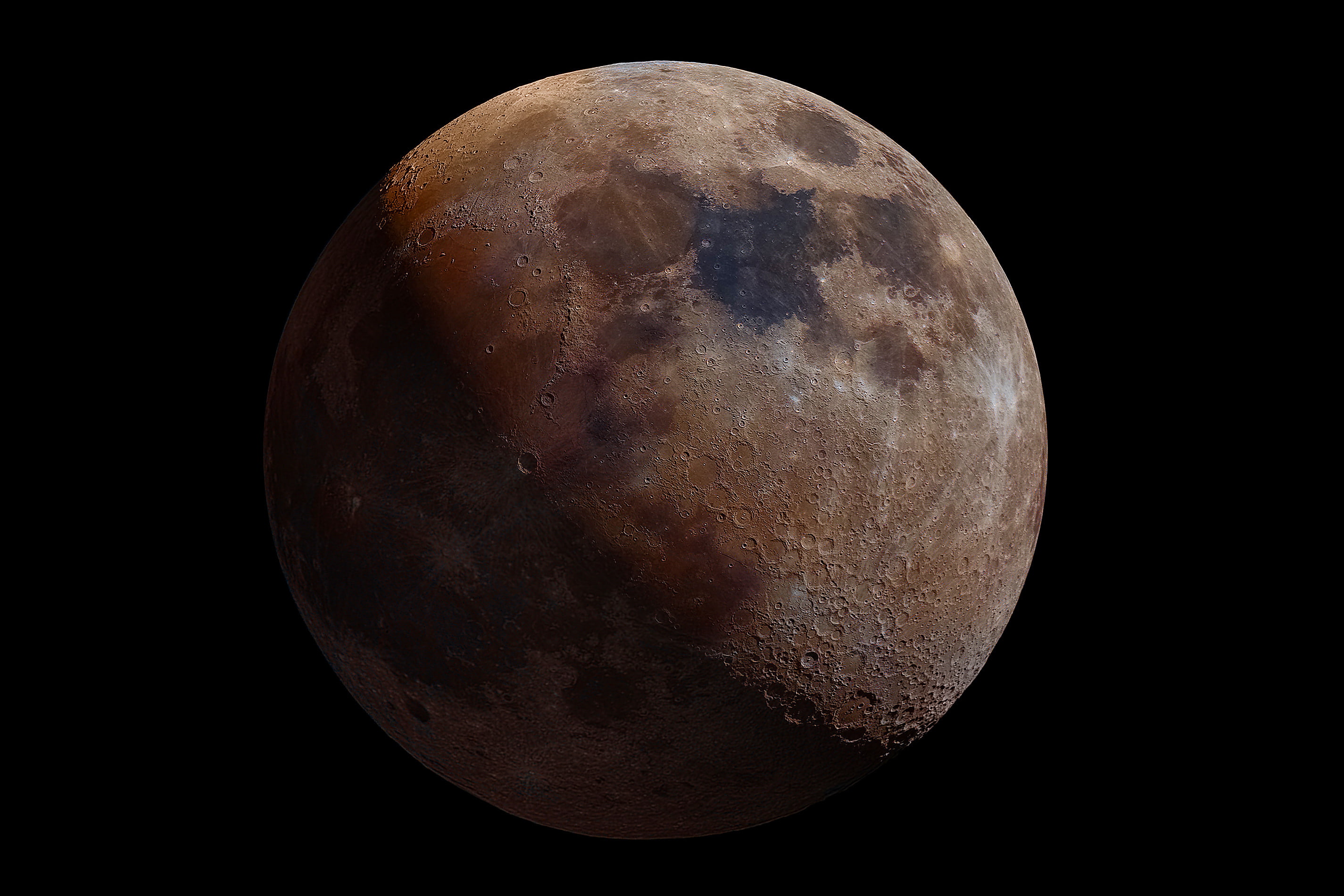 the moon, 2K, the contours, satellite, Moon, HD Wallpaper