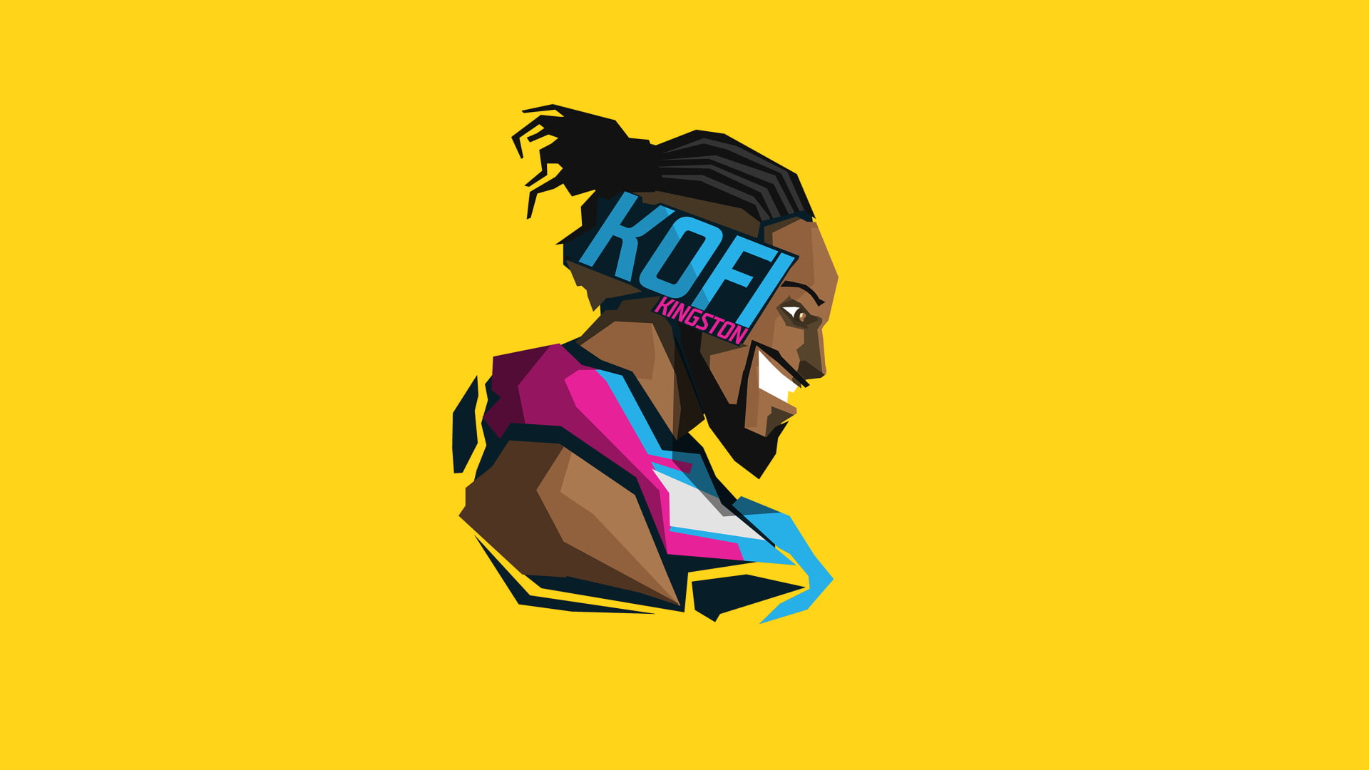 1080P, Kofi Kingston, WWE, Sports, HD Wallpaper