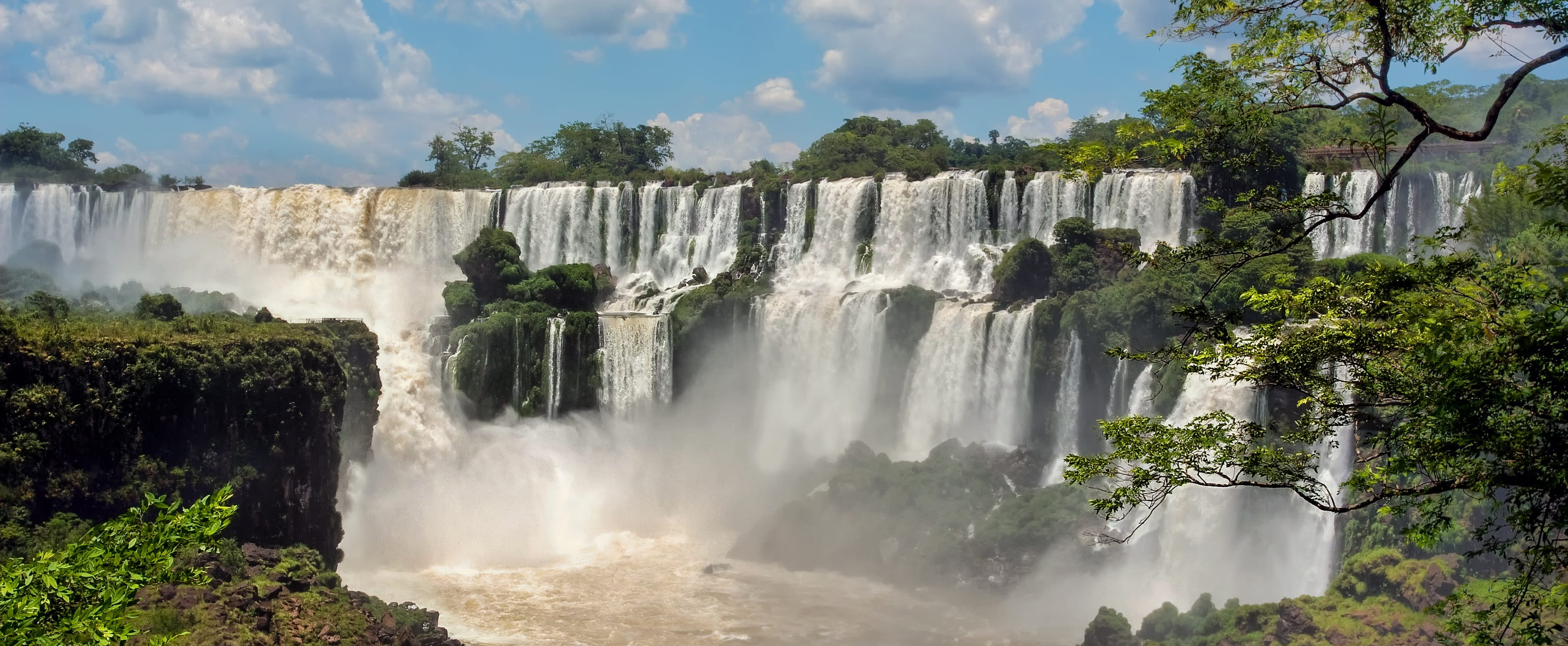 destination, 2K, park, water, rainforest, south, iguacu, no people, environment, photography, iguassu, plant, tree, river, time, beauty in nature, attraction, HD Wallpaper