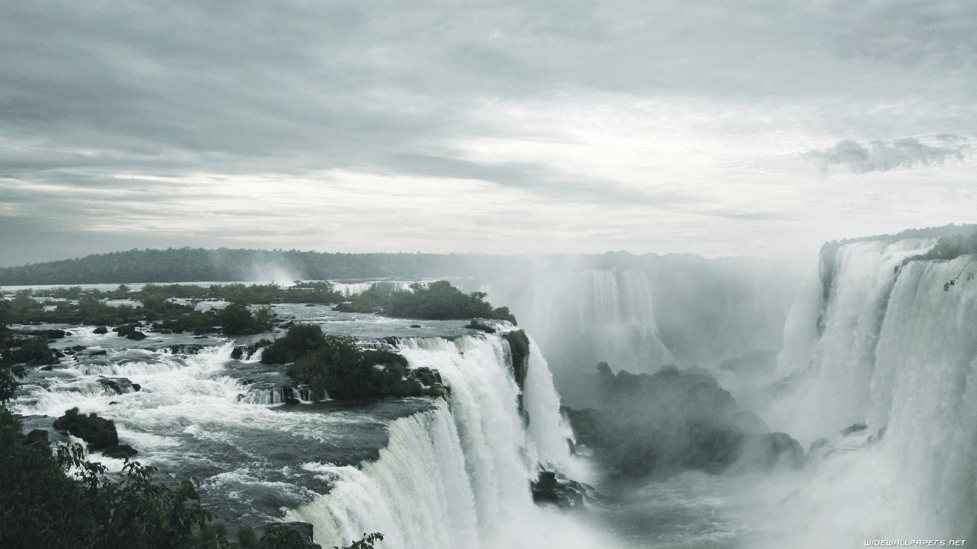 iguazu falls, 1080P, HD Wallpaper