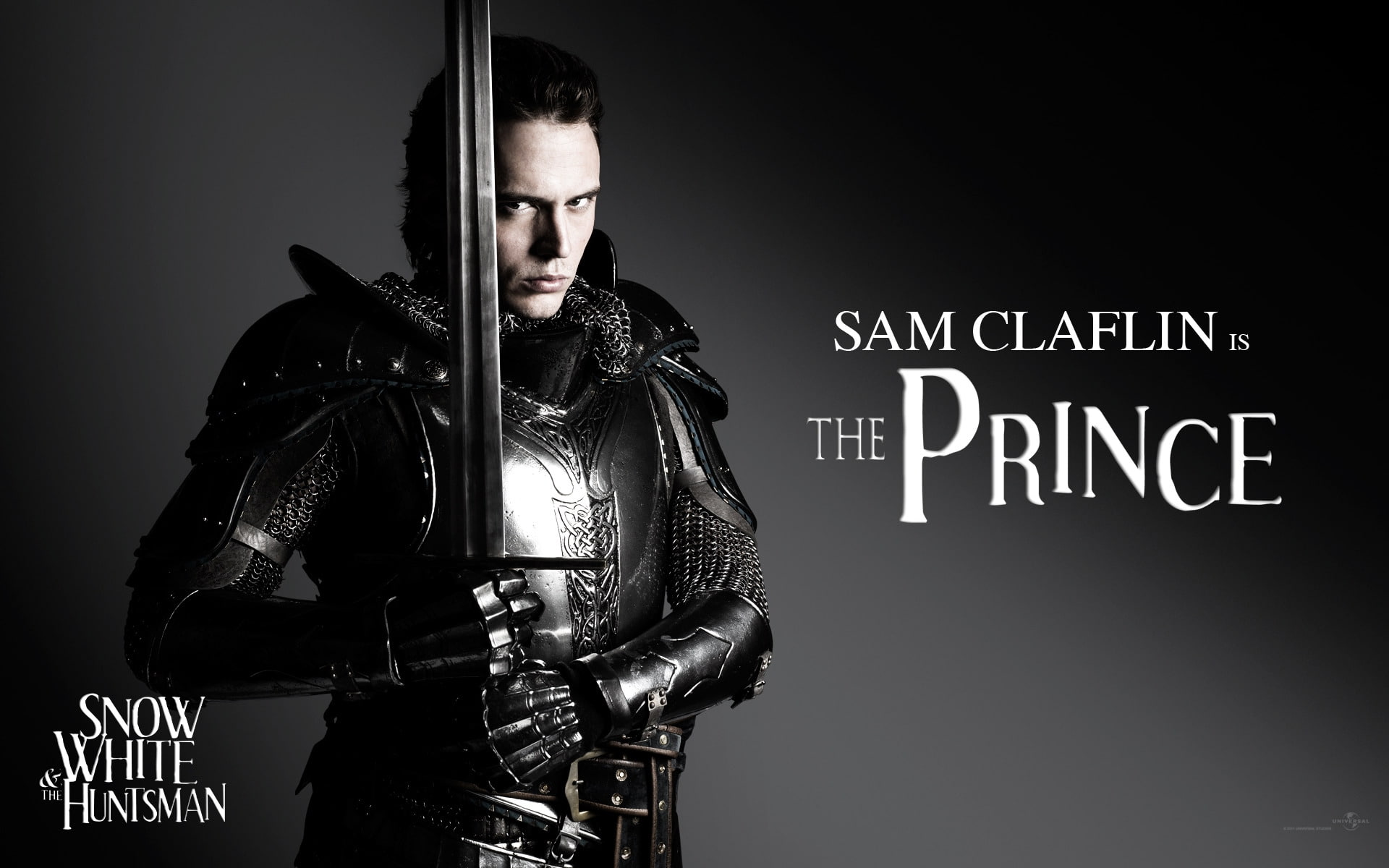 sam, 1080P, claflin, Snow White and The Huntsman, prince, HD Wallpaper