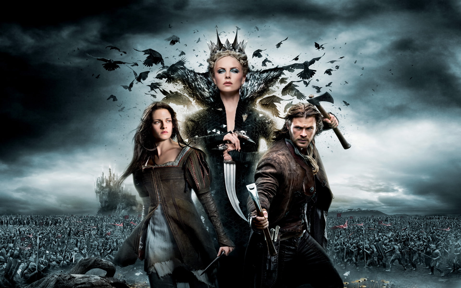 Huntsman, 1080P, white, 2012, Snow, HD Wallpaper