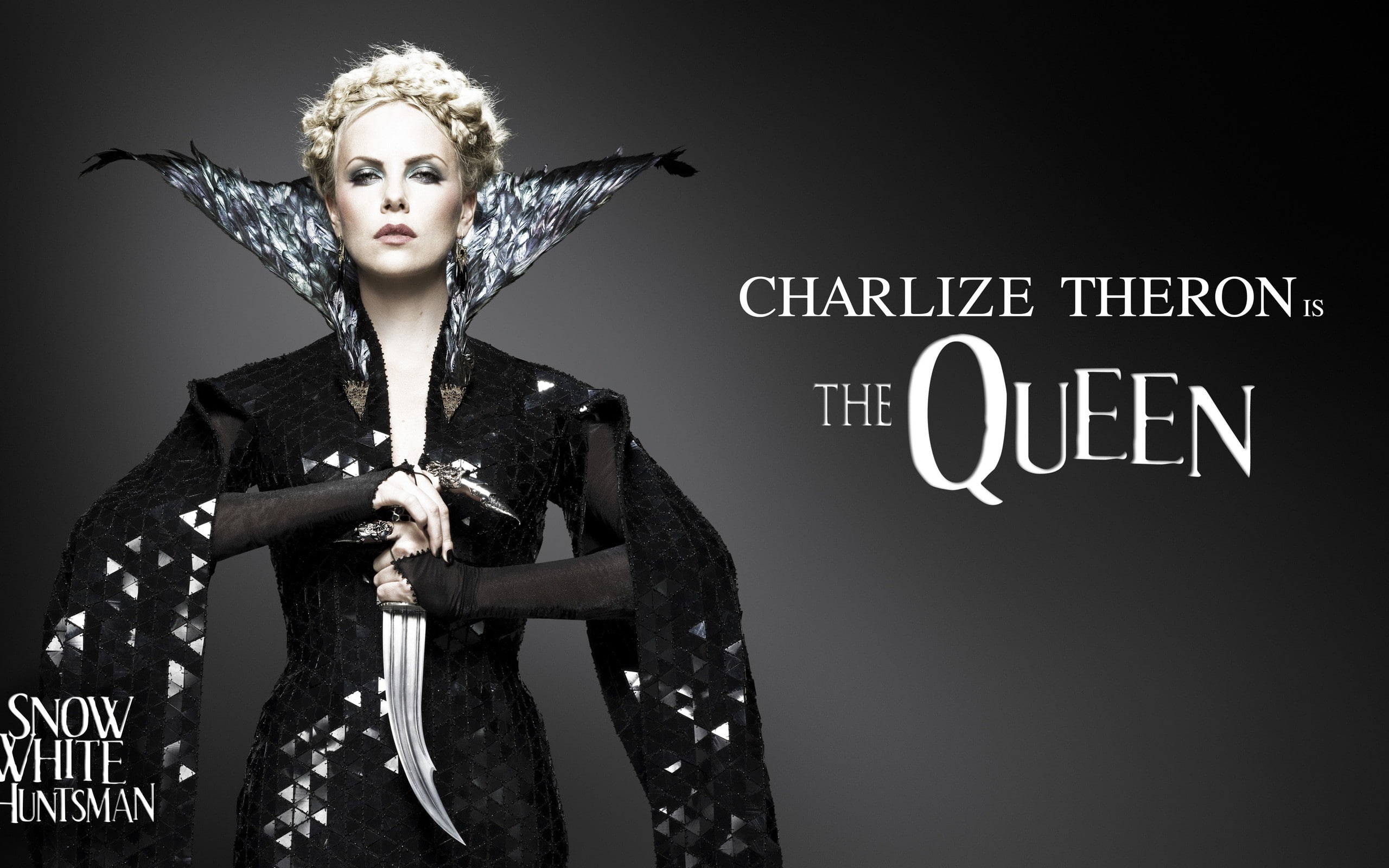 white, 2K, the, theron, and, snow, hd, movies, huntsman, charlize, HD Wallpaper