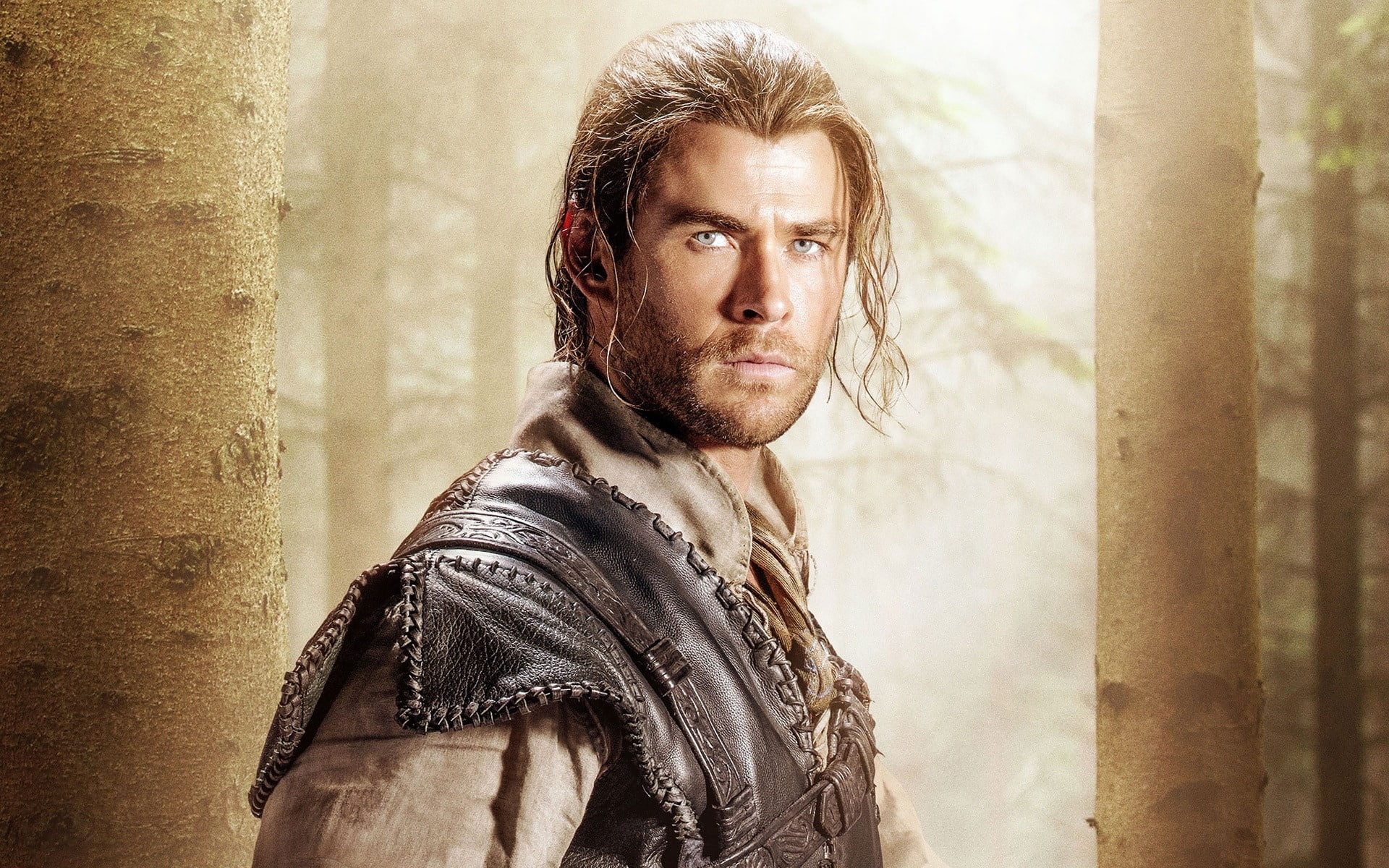huntsman, hd, beard, 1080P, young adult, lifestyles, contemplation, handsome, casual clothing, looking at camera, war, standing, adult, portrait, males, HD Wallpaper