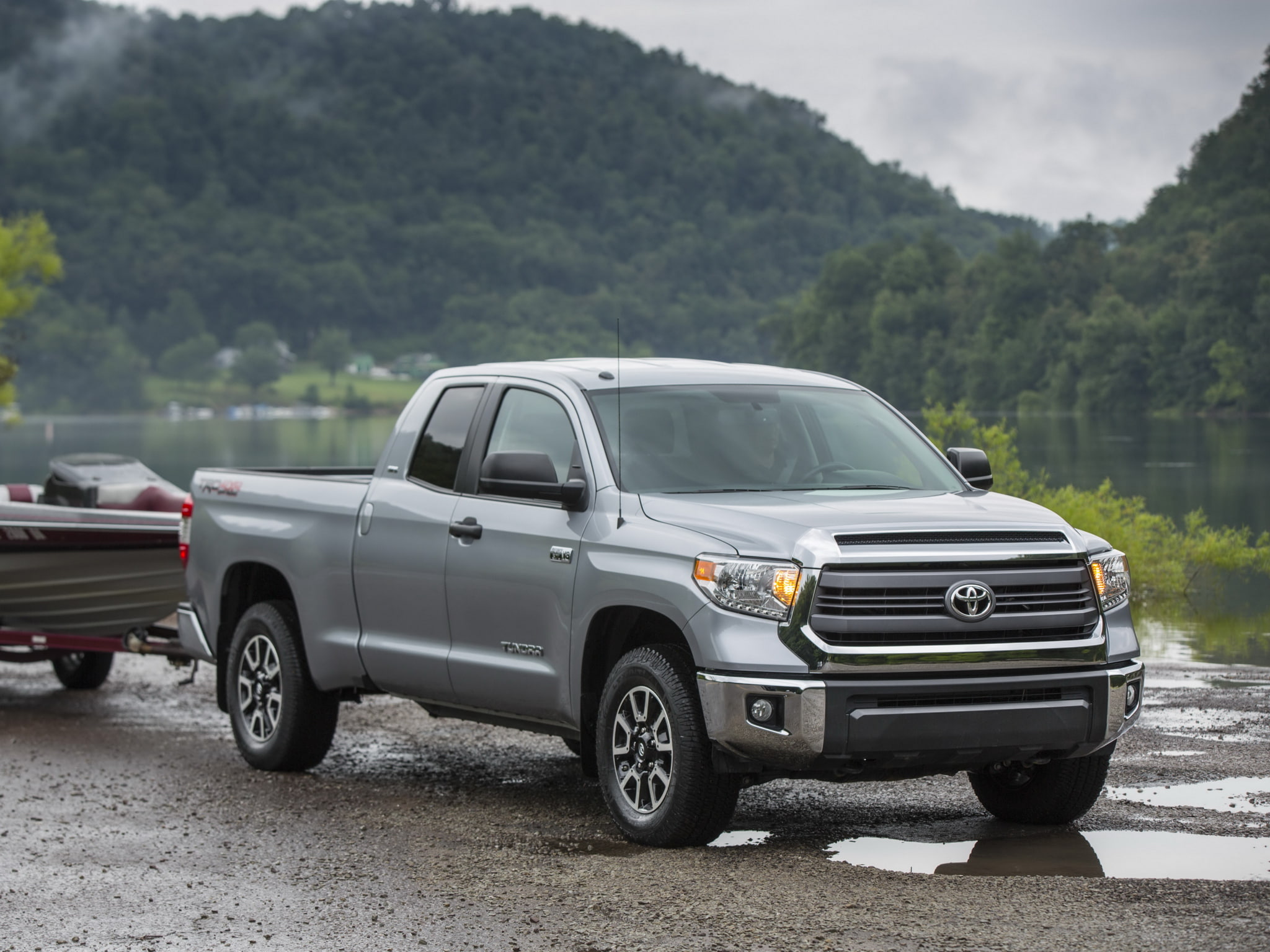 trd, 2014, 4x4, toyota, sr5, cab, tundra, pickup, double, 1080P, HD Wallpaper