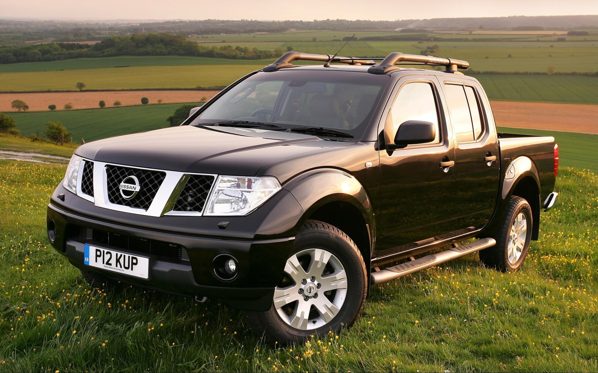 1080P, pickup, Nissan, landscape, Navara, Double Cab, HD Wallpaper