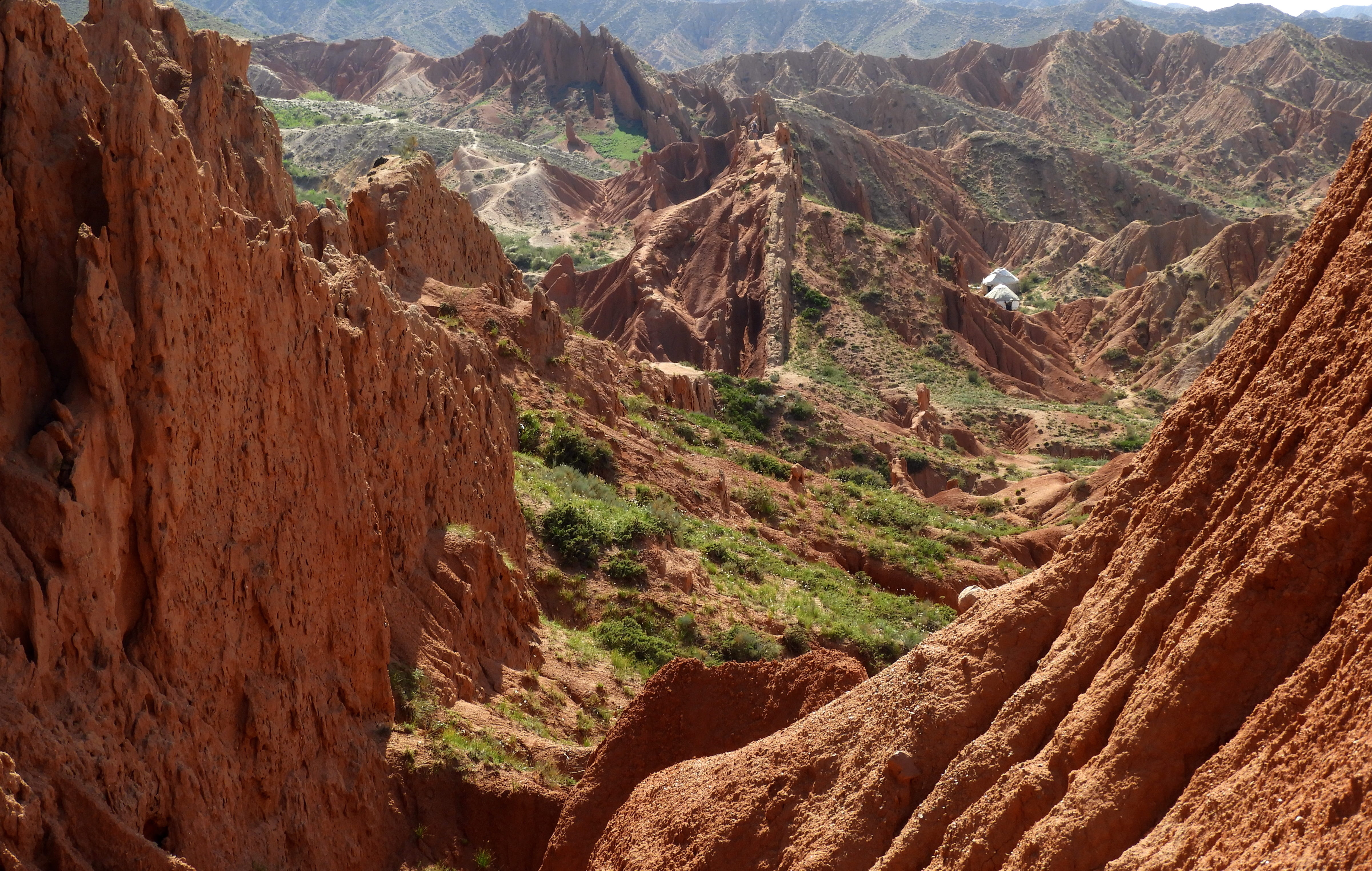 environment, rock - object, tranquil scene, climate, landscape, eroded, tourism, rock formation, kyrgyztan, geology, physical geography, no people, arid climate, HD Wallpaper