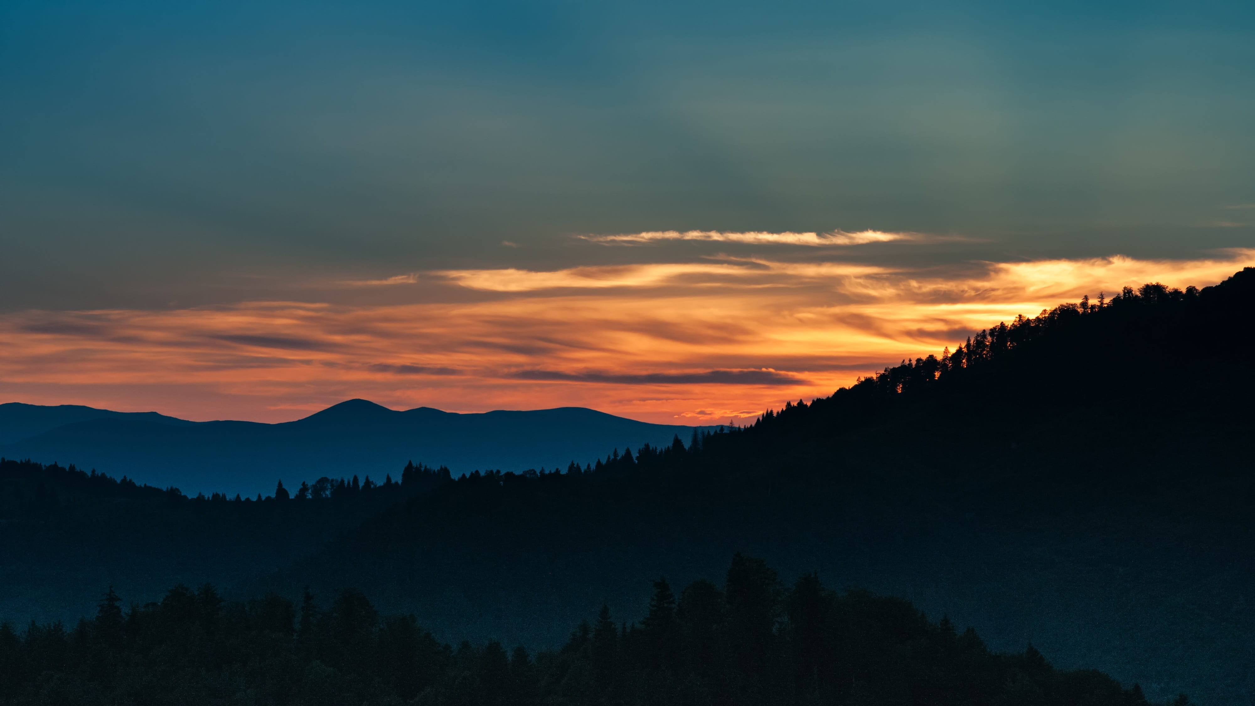 transcarpathia, environment, Ukraine, land, nature, mountains, carpathian mountains, mountain range, non-urban scene, cloud - sky, scenics - nature, plant, HD Wallpaper