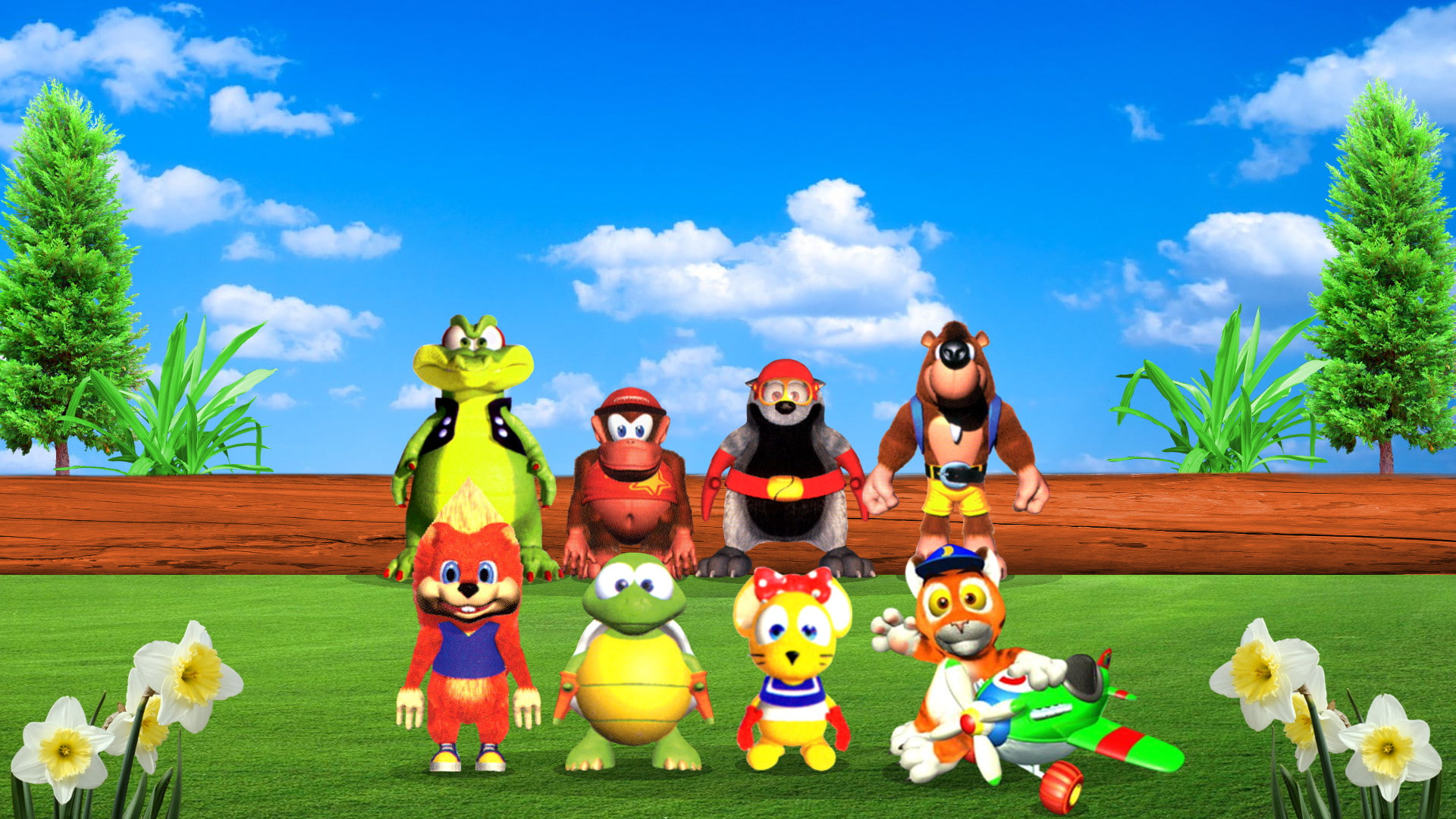 1080P, Video Game, Diddy Kong Racing, HD Wallpaper