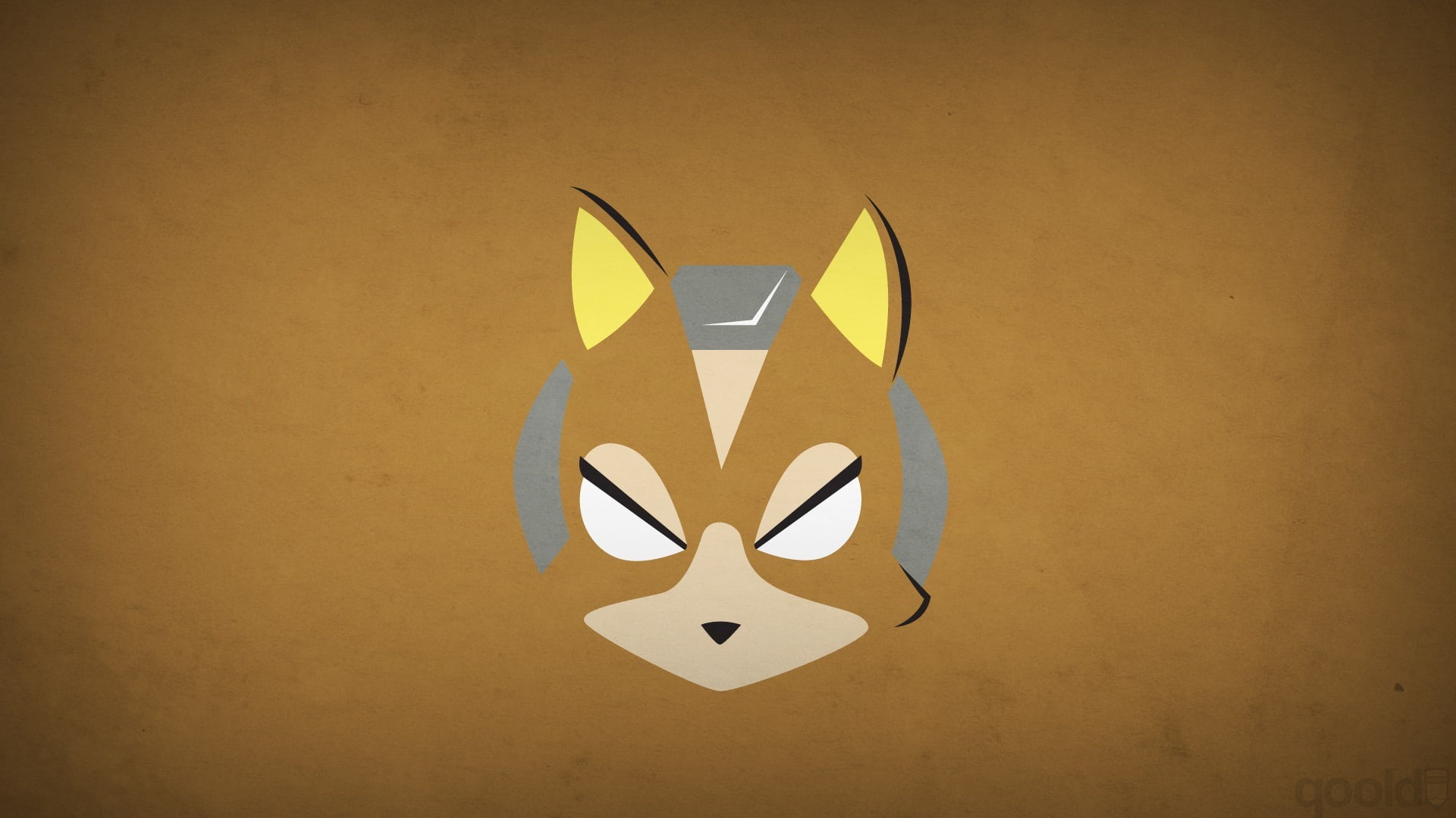 indoors, art and craft, Blo0p, mammal, animal themes, Starfox, Heroes, Fox McCloud, minimalism, single object, mask - disguise, Simple Background, close-up, HD Wallpaper