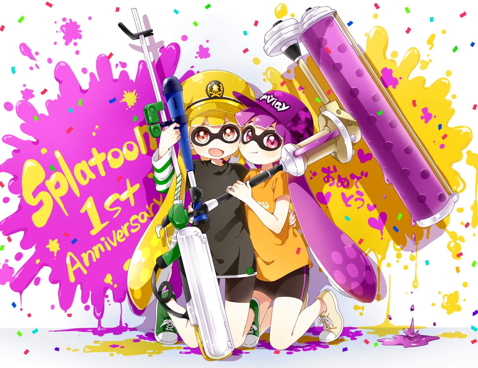 Video Game, Splatoon, Inkling (Splatoon), 1080P, HD Wallpaper