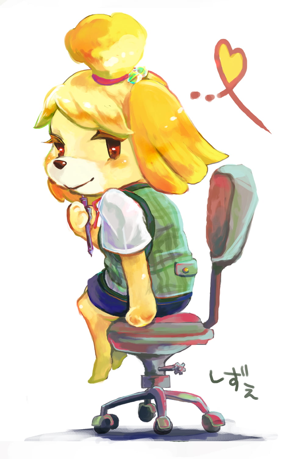 Isabelle (Animal Crossing), Animal Crossing New Horizons, 720P, Phone HD Wallpaper