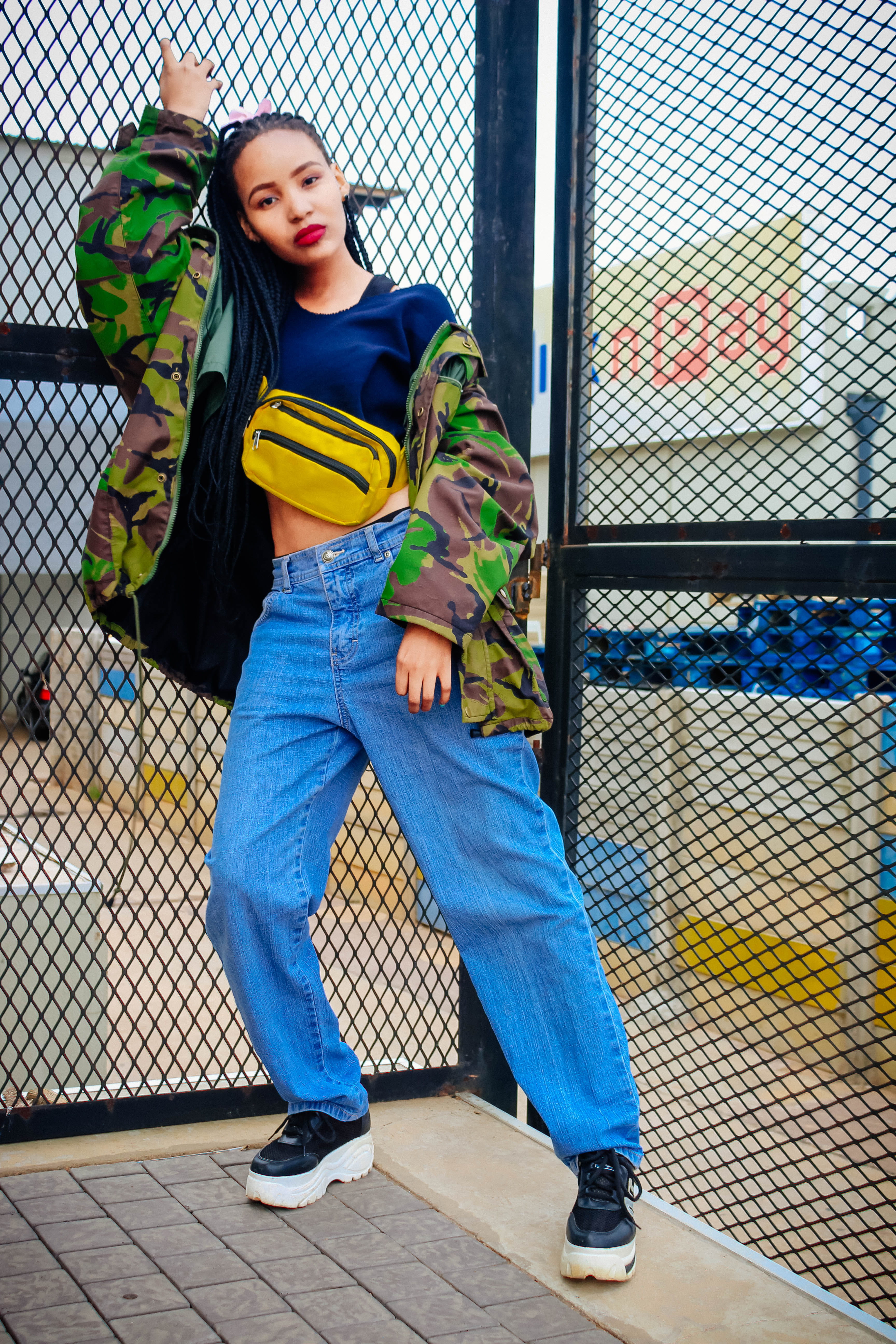 pretty, beside, dreadlocks, child, teenager, jeans, wear, young adult, pre-adolescent child, adolescence, jacket, boundary, denim jeans, casual clothing, Phone HD Wallpaper
