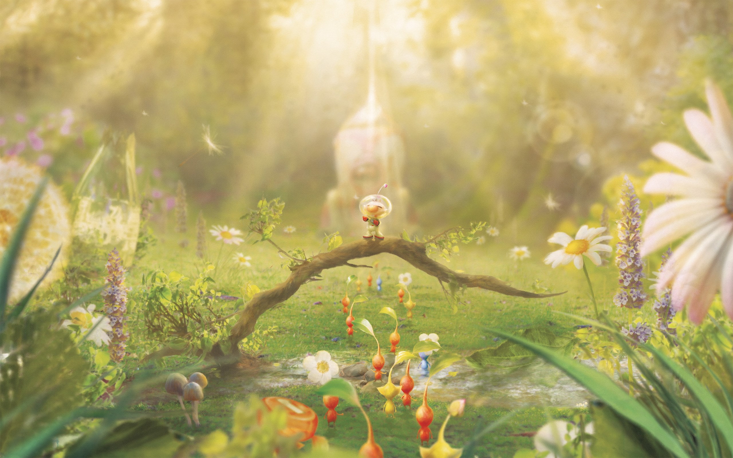 2K, pikmin, HD Wallpaper