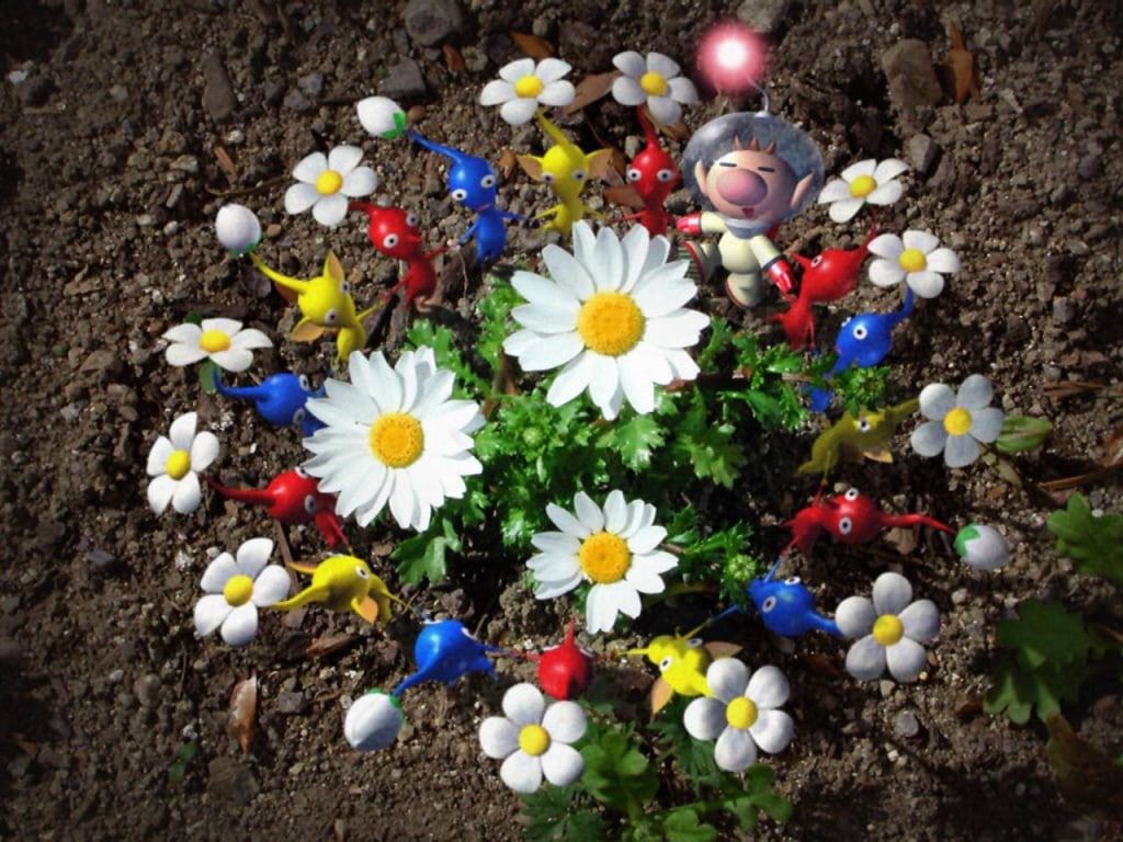 pikmin, 480P, HD Wallpaper