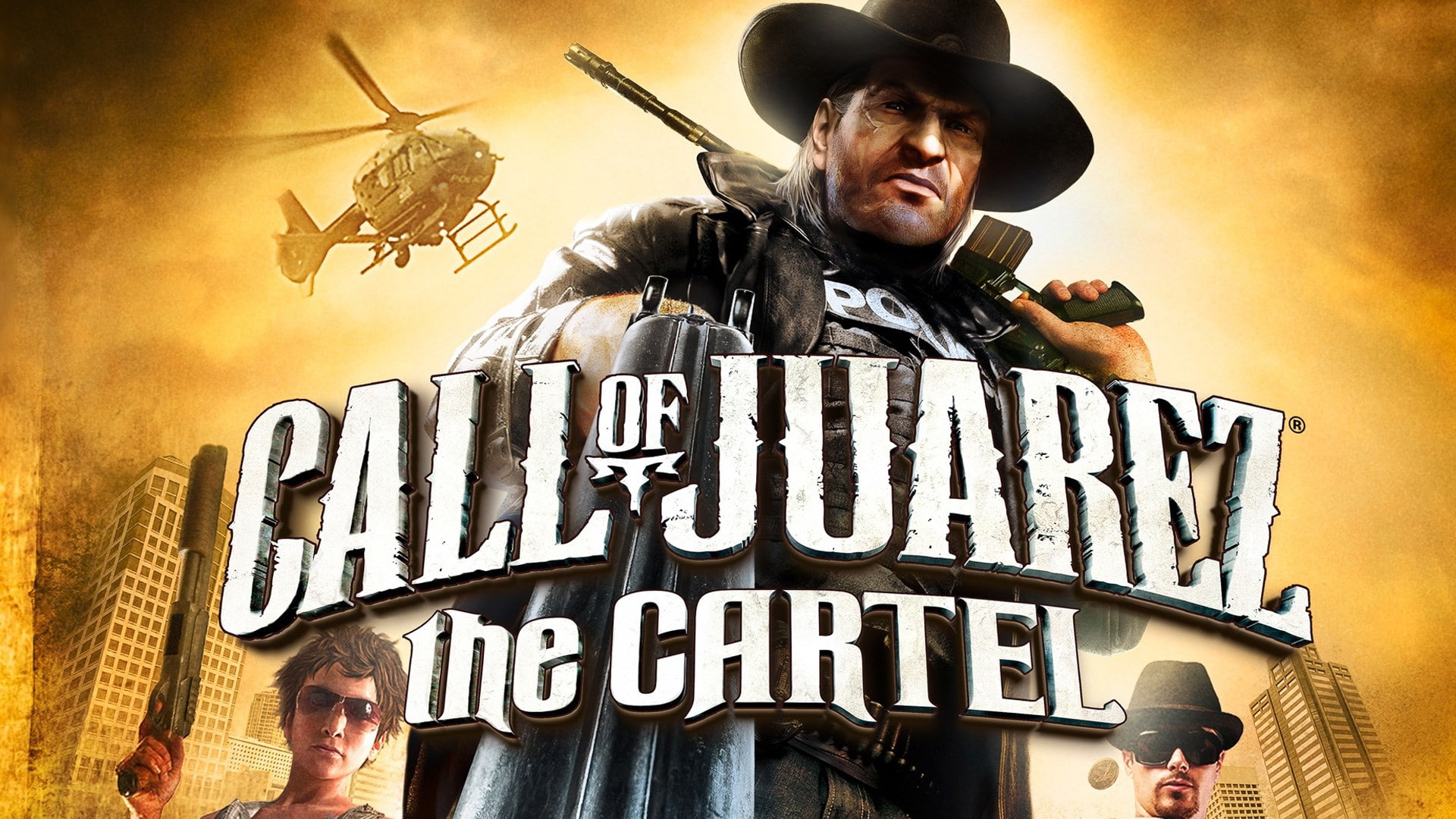 western script, front view, low angle view, adult, real people, text, portrait, clothing, men, males, hat, outdoors, Call of Juarez: The Cartel, 1080P, HD Wallpaper