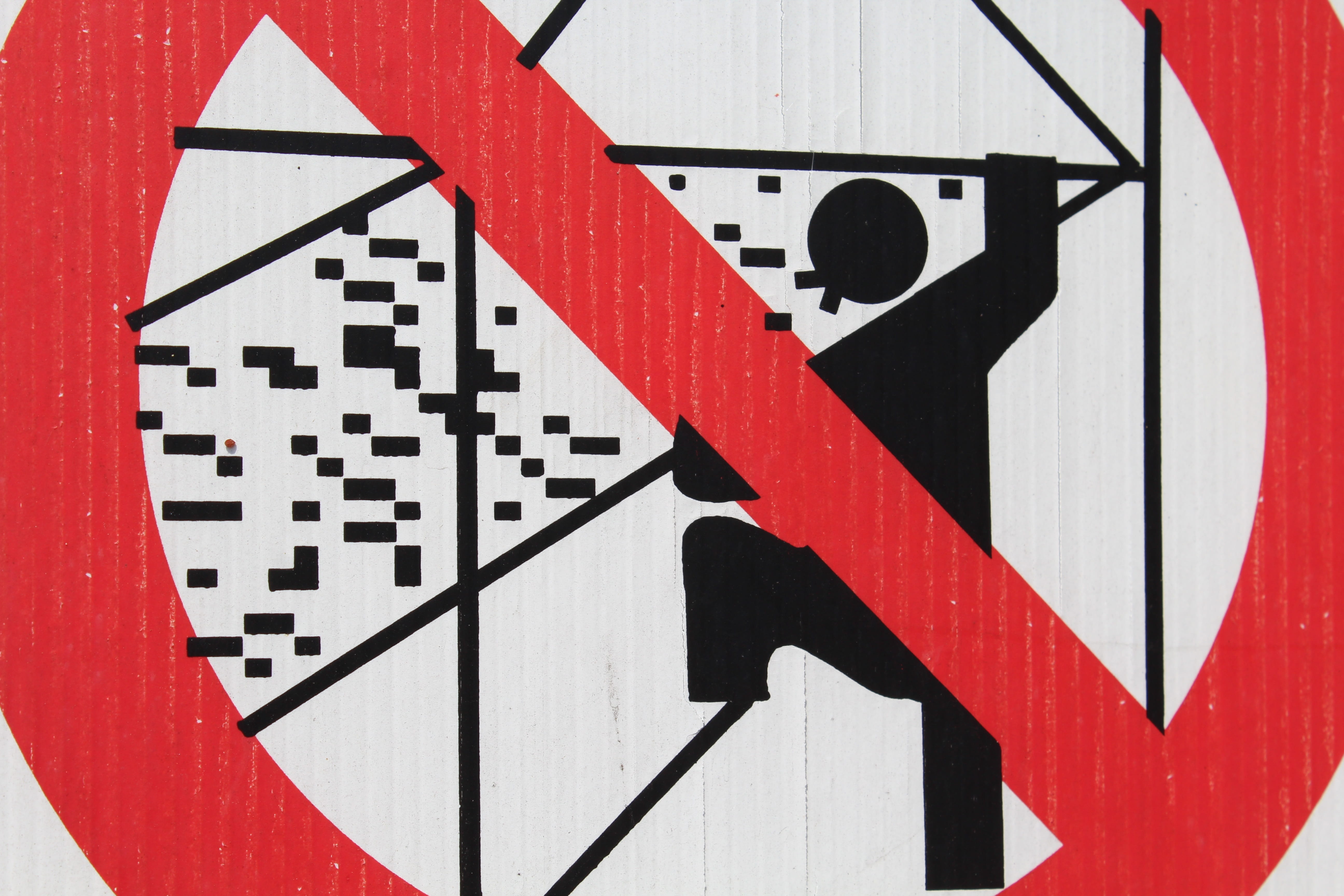 road sign, western script, cartel, communication, capital letter, day, barrier, close-up, warning sign, indoors, forbidden, job security, guidance, sign, HD Wallpaper