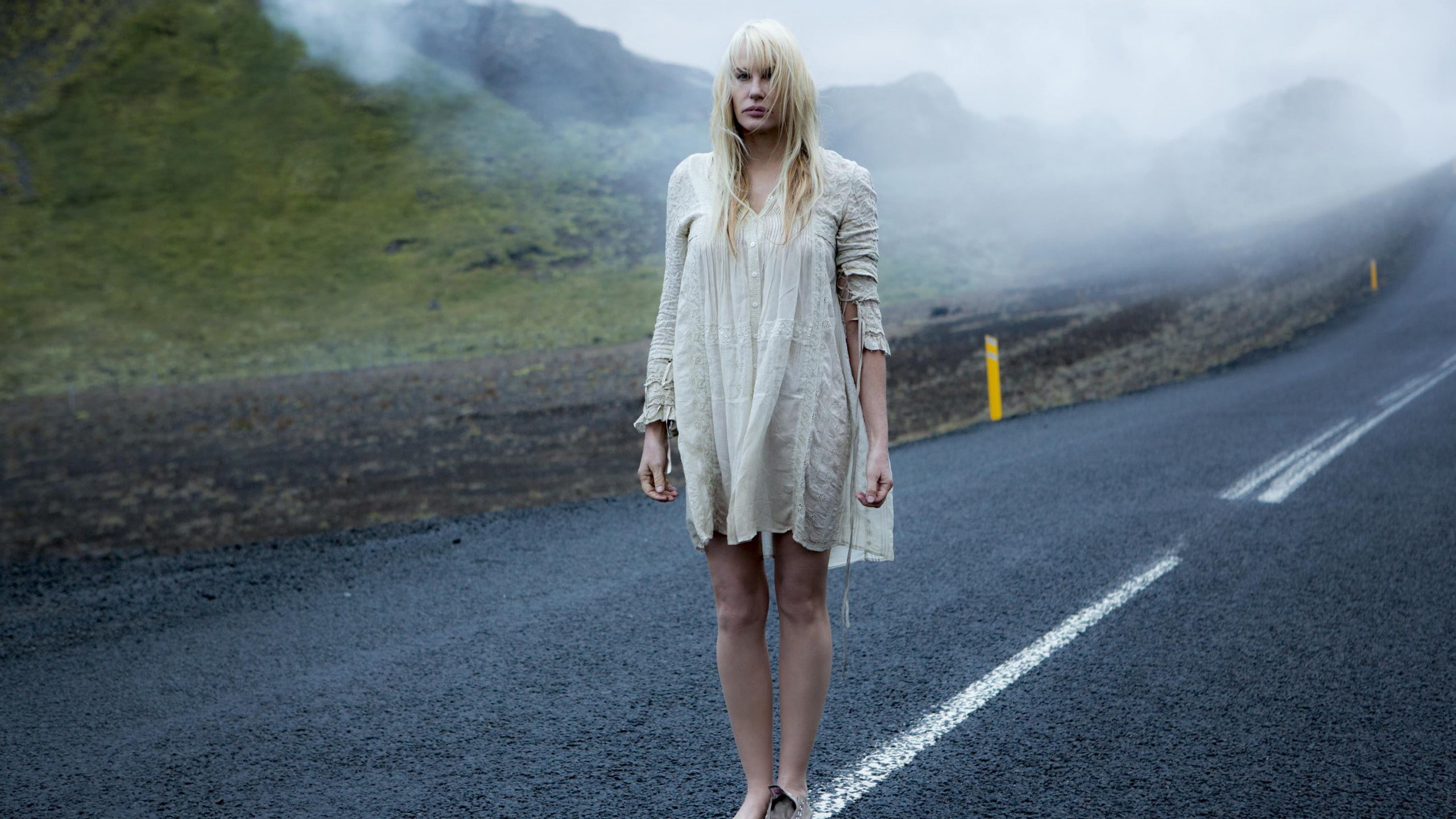 Best TV Series of 2015, Sense8, standing, women, sleeved, shirt, 2K, road, v, Sense 8, white, long, neck, floral, middle, HD Wallpaper