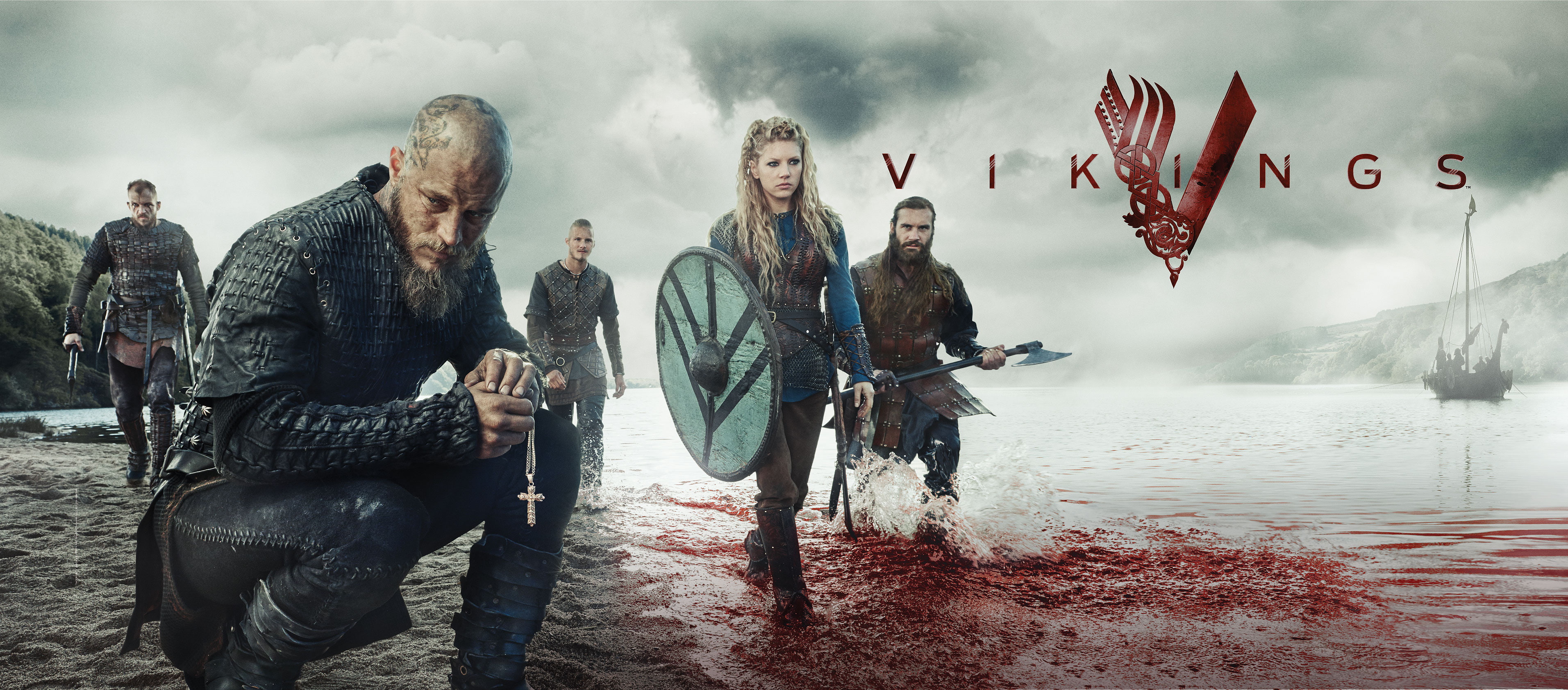 Vikings, 2K, viking, Season 5, poster, HD, HD Wallpaper