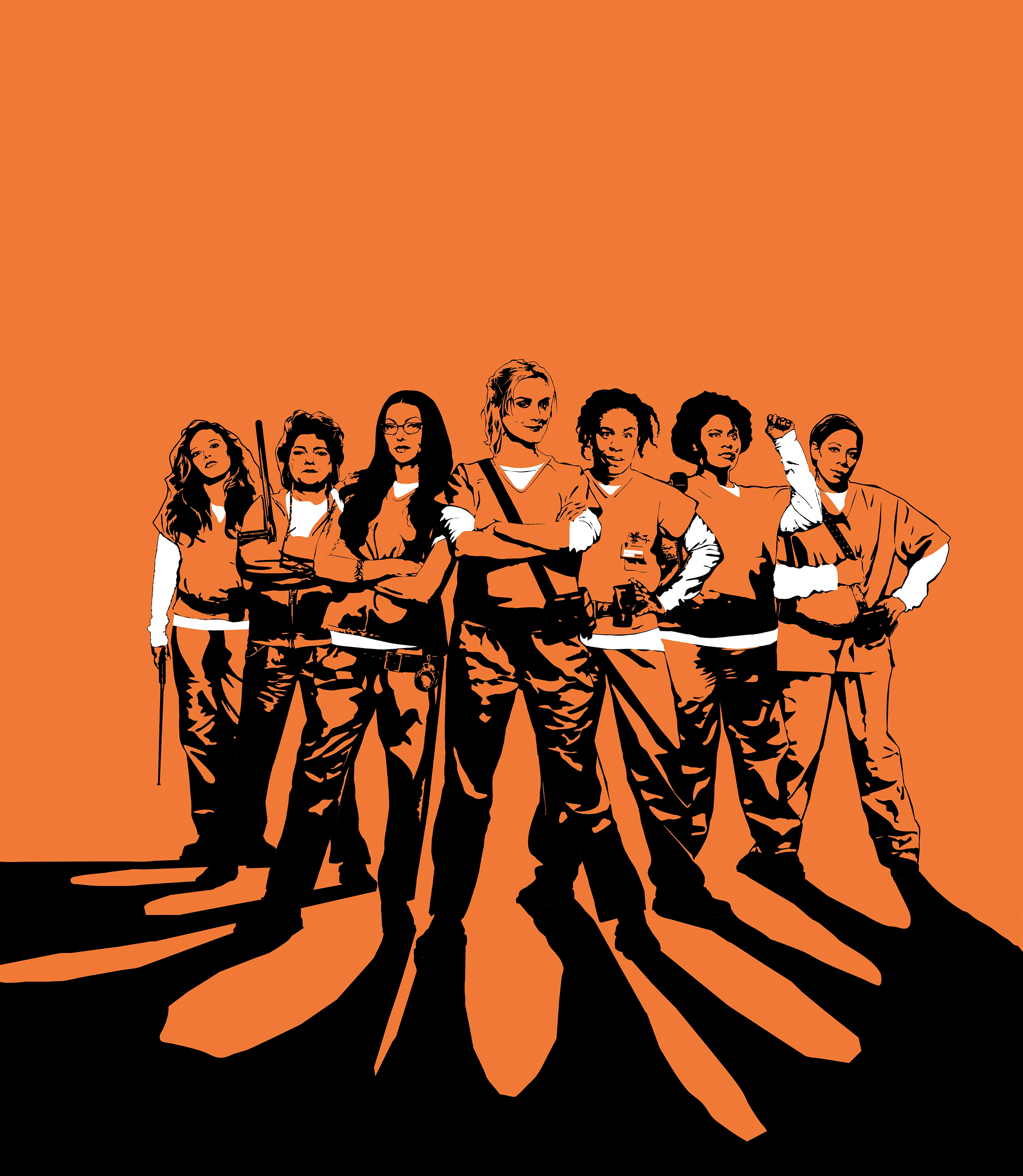 4K, Season 5, Orange Is the New Black, 4K, Phone HD Wallpaper