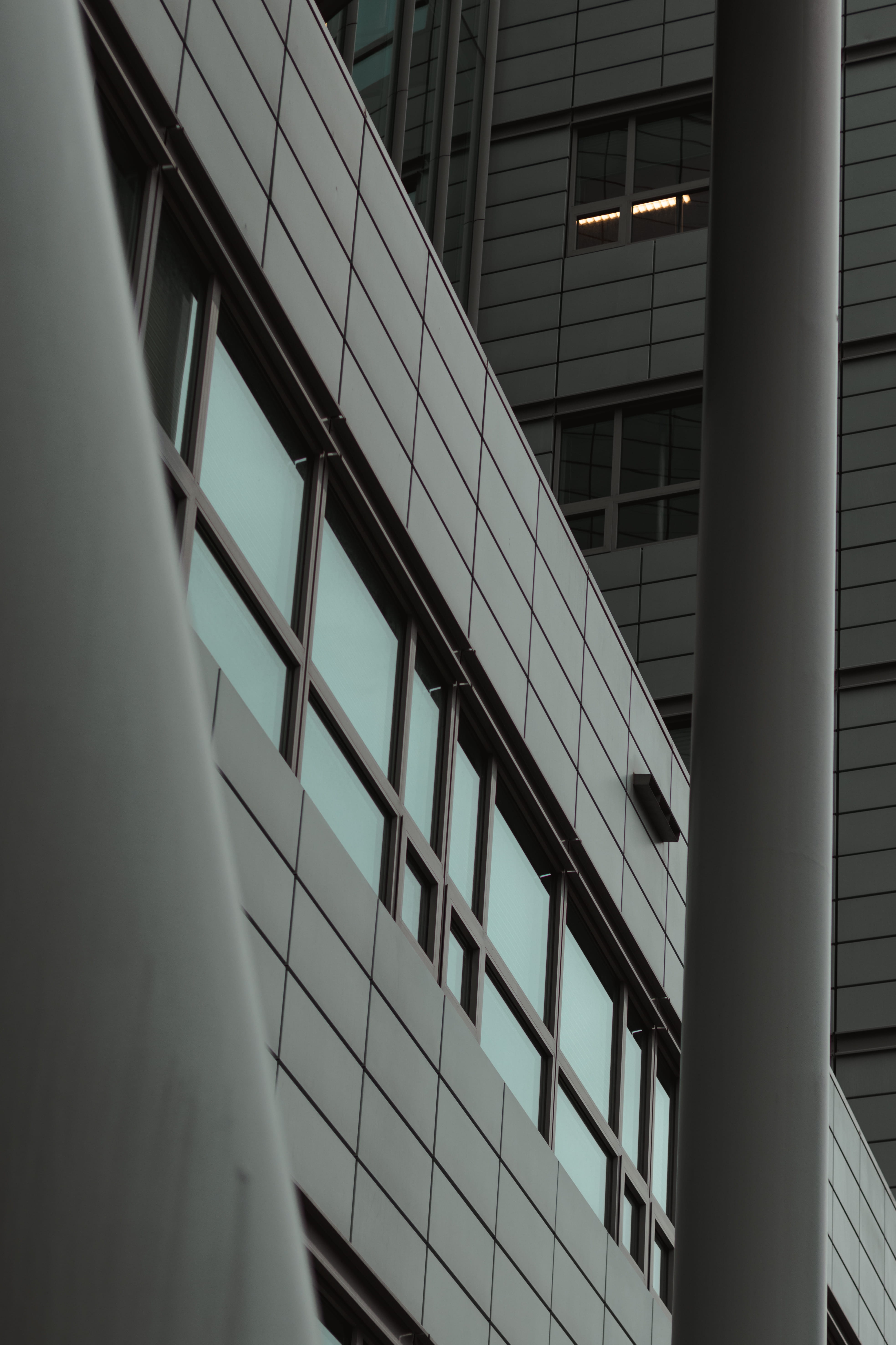 building, modern, glass - material, pattern, art, low angle view, tourist, no people, marckleen, computer, background, nature, iphone, home, window, germany, Phone HD Wallpaper