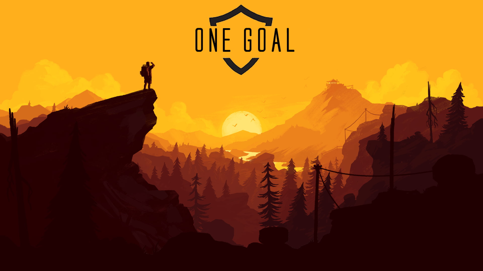 forest, One Goal, Firewatch, 1080P, HD Wallpaper