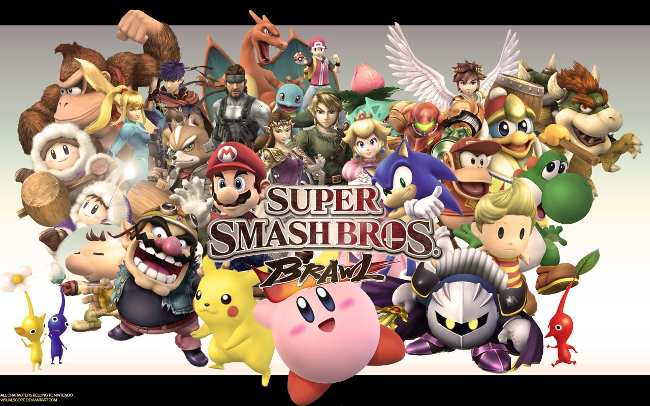 celebration, art and craft, multi colored, 720P, toy, still life, creativity, Super Smash Bros., no people, large group of objects, human representation, HD Wallpaper