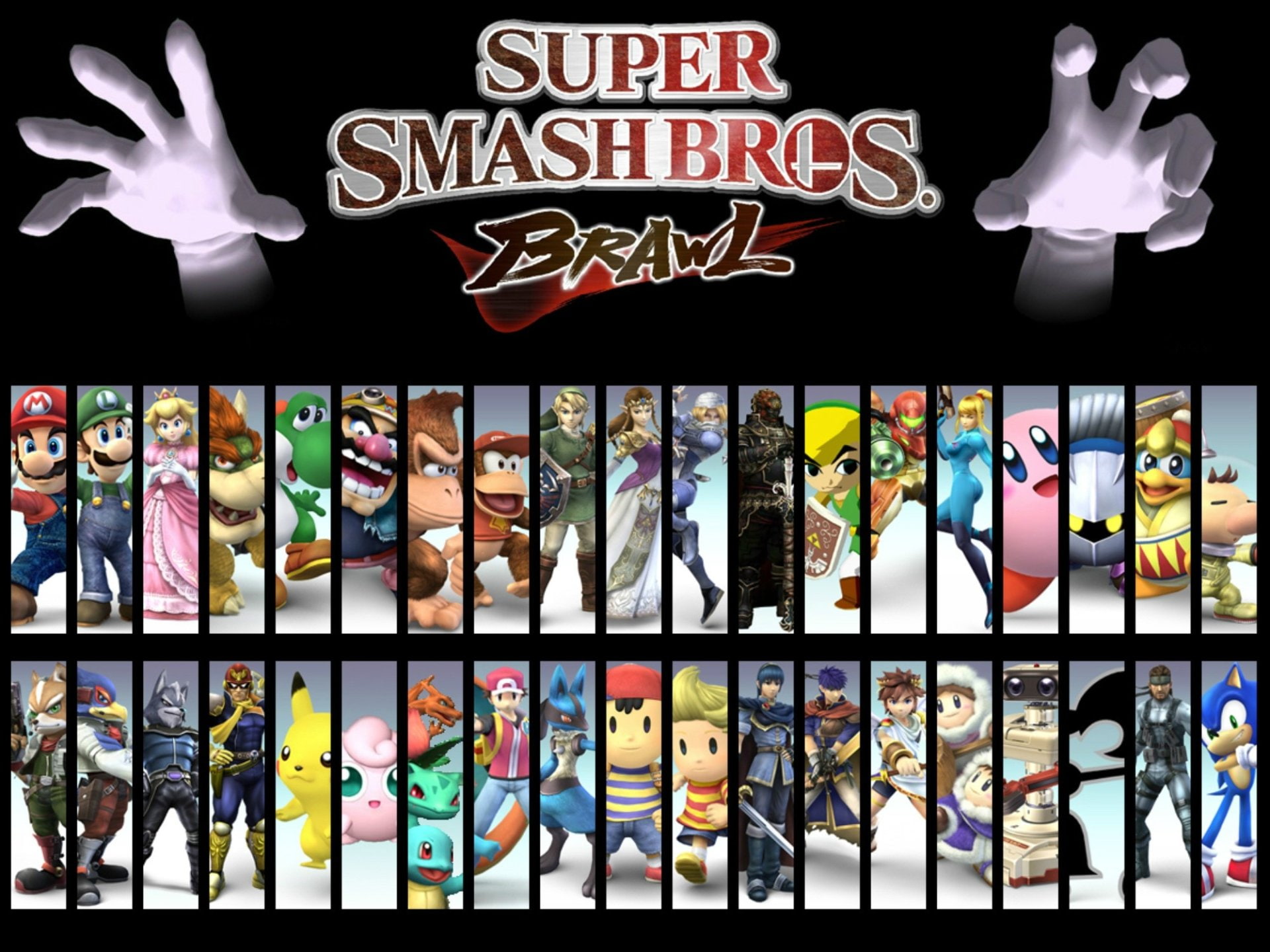 1080P, Super Smash Bros. Brawl, Super Smash Bros., HD Wallpaper