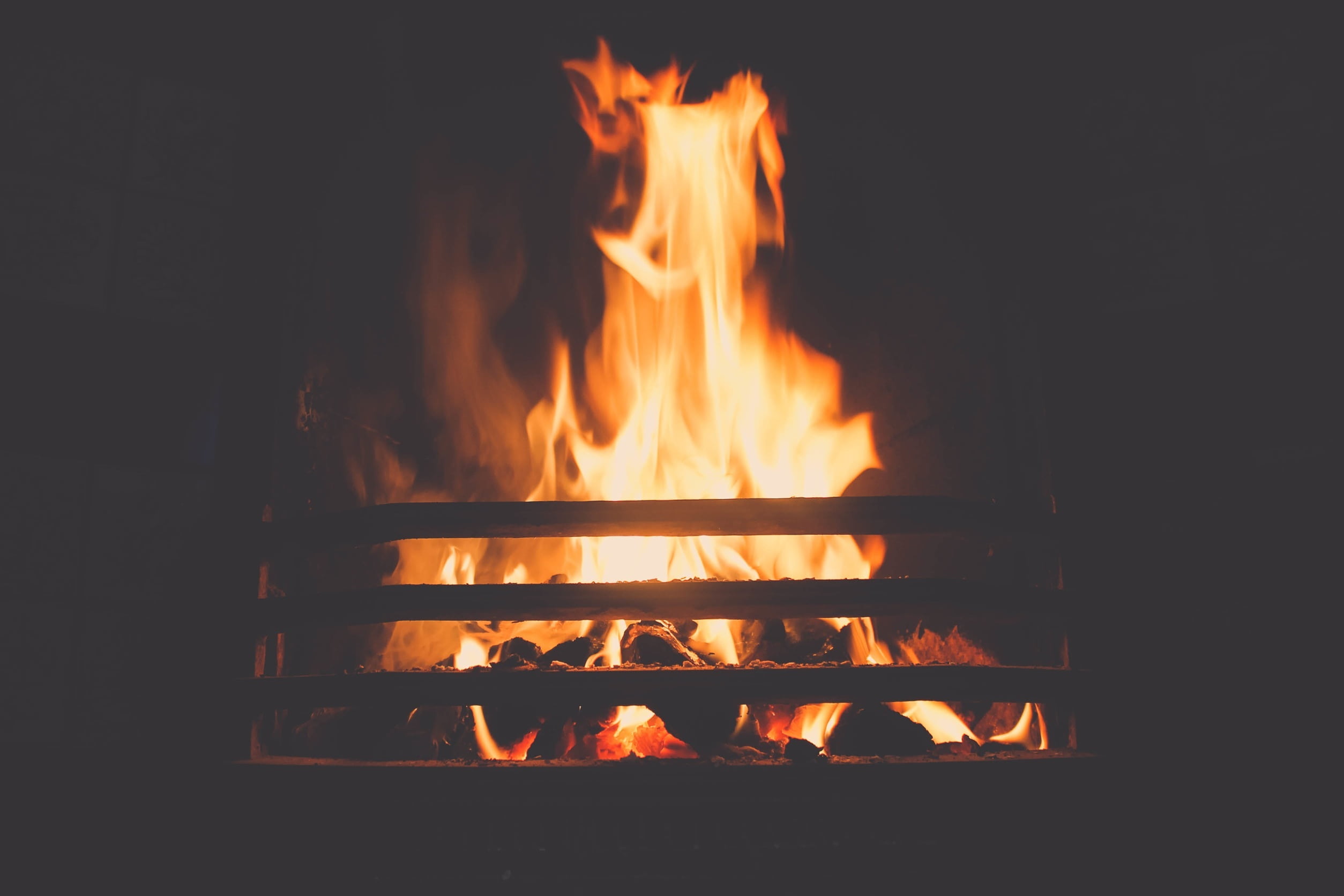 log, no people, warm, wood, indoors, fire, ignite, heat, warmth, fire - Natural Phenomenon, firewood, orange color, fireside, heat - Temperature, close-up, HD Wallpaper