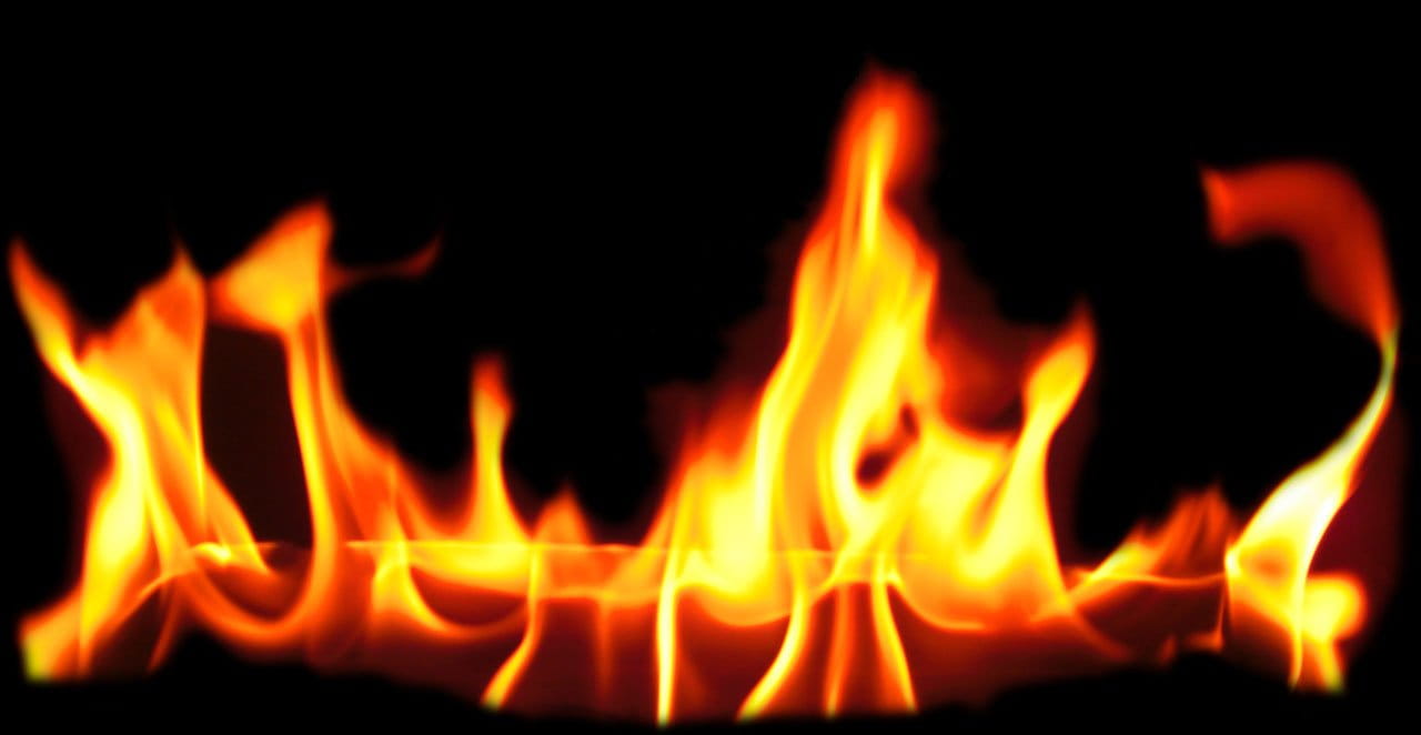 communication, fuel and power generation, red, black background, fireplace, fireside, temperature, wildfire, inferno, glow, sparks, hot, orange color, fire - natural phenomenon, HD Wallpaper