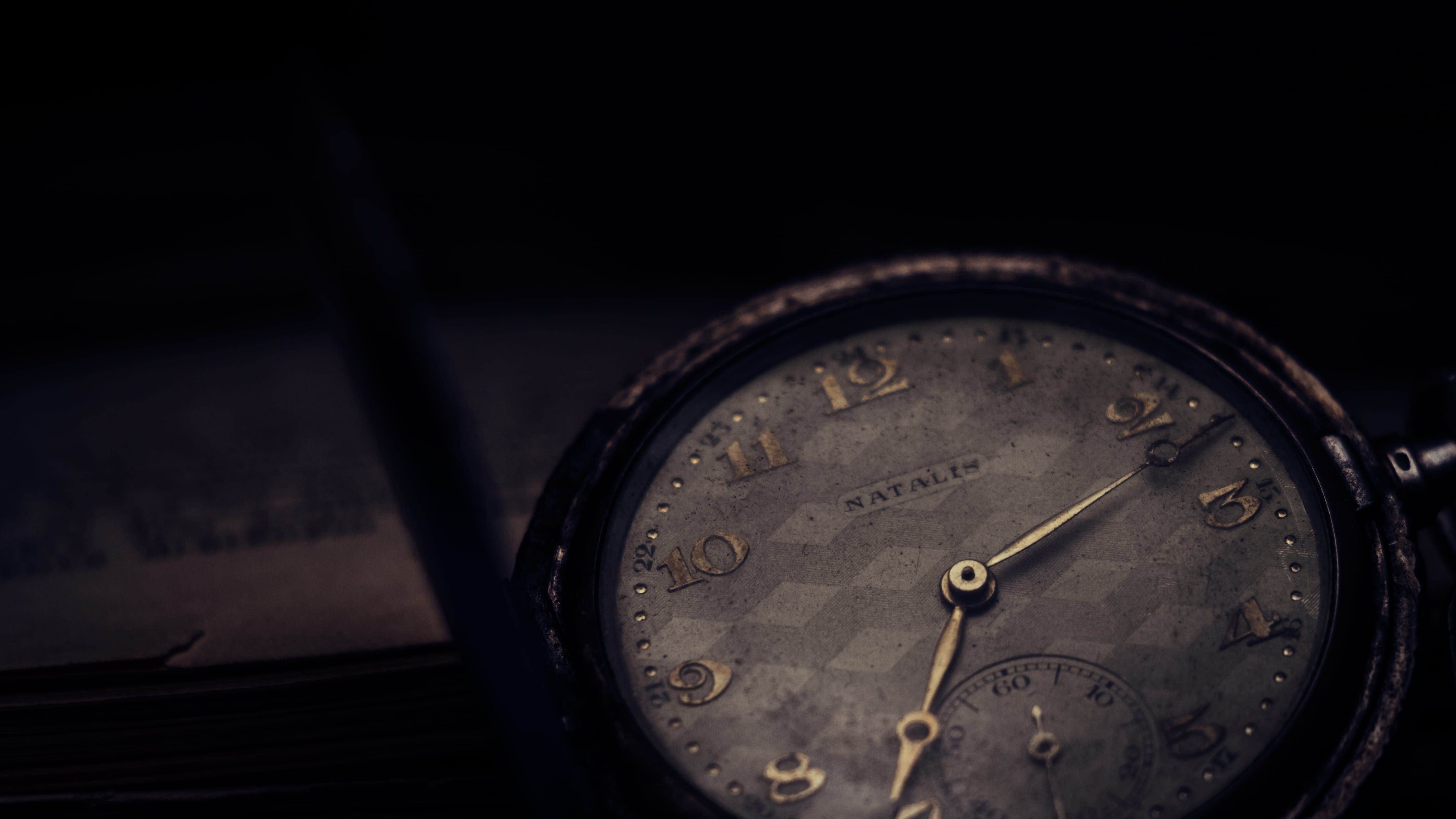 photography, pocket watch, instrument, numbers, number, seconds, minute hand, watch, indoors, moment, close, no people, studio shot, clock, technology, HD Wallpaper