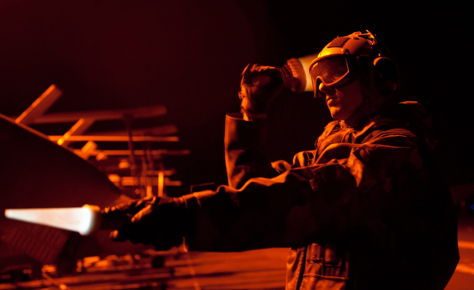music, sound recording equipment, people, musical instrument, waist up, stage, indoors, 1080P, military, adult, planes, musician, recording studio, sailor directing aircraft, HD Wallpaper