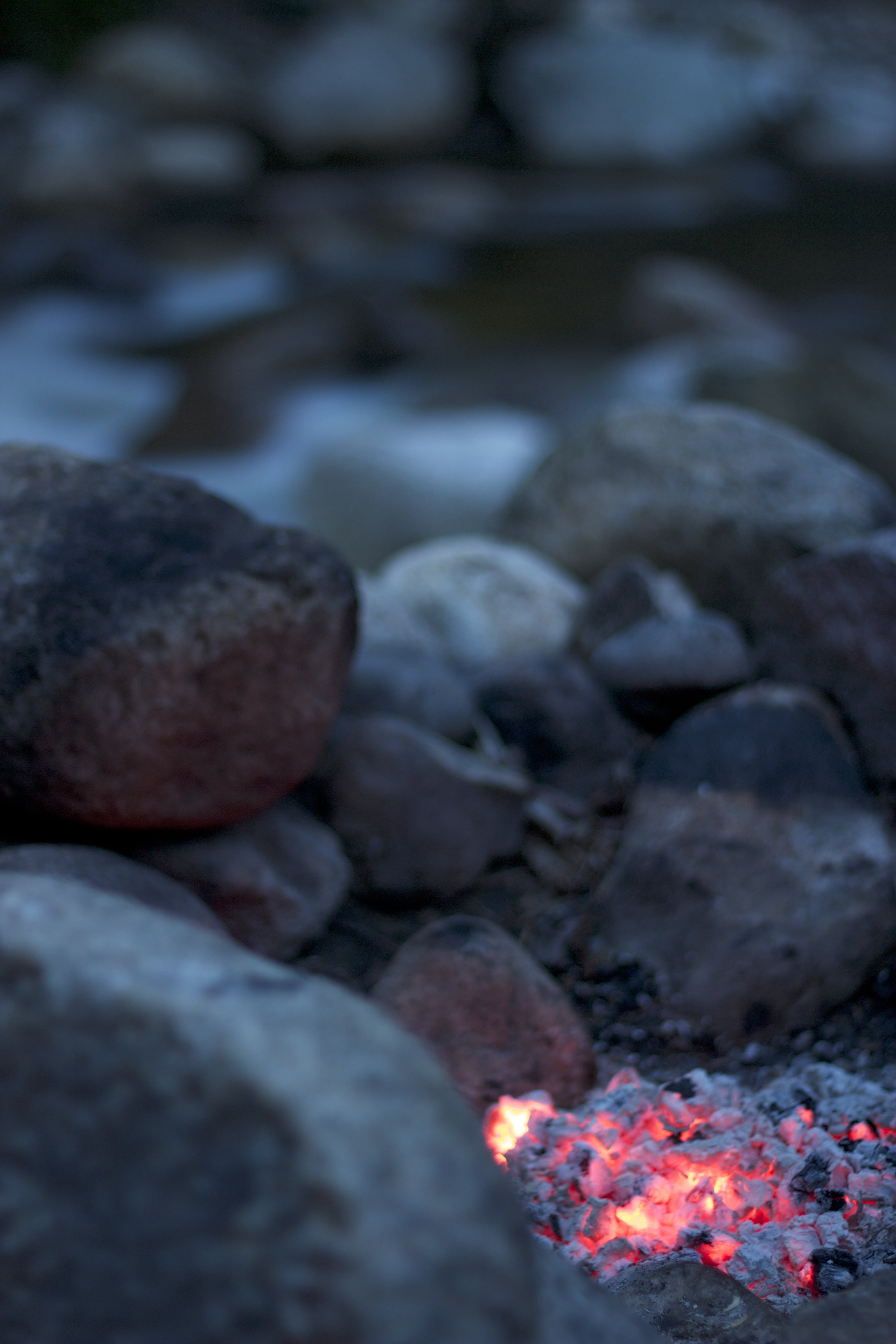 heat - temperature, no people, rock, 5K, nature, flame, stone - object, solid, fire - natural phenomenon, embers, smoulder, rock - object, burning, coals, Phone HD Wallpaper