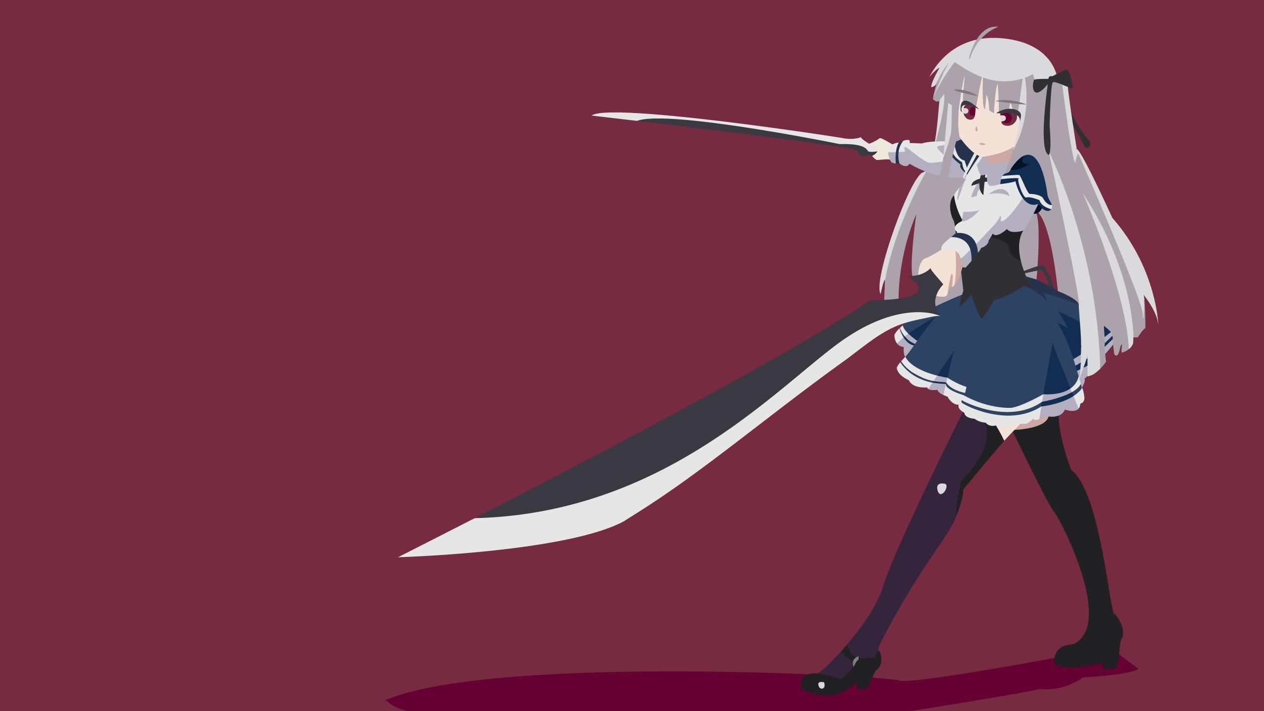 Absolute Duo, 2K, Sigtuna Julie, anime girls, HD Wallpaper