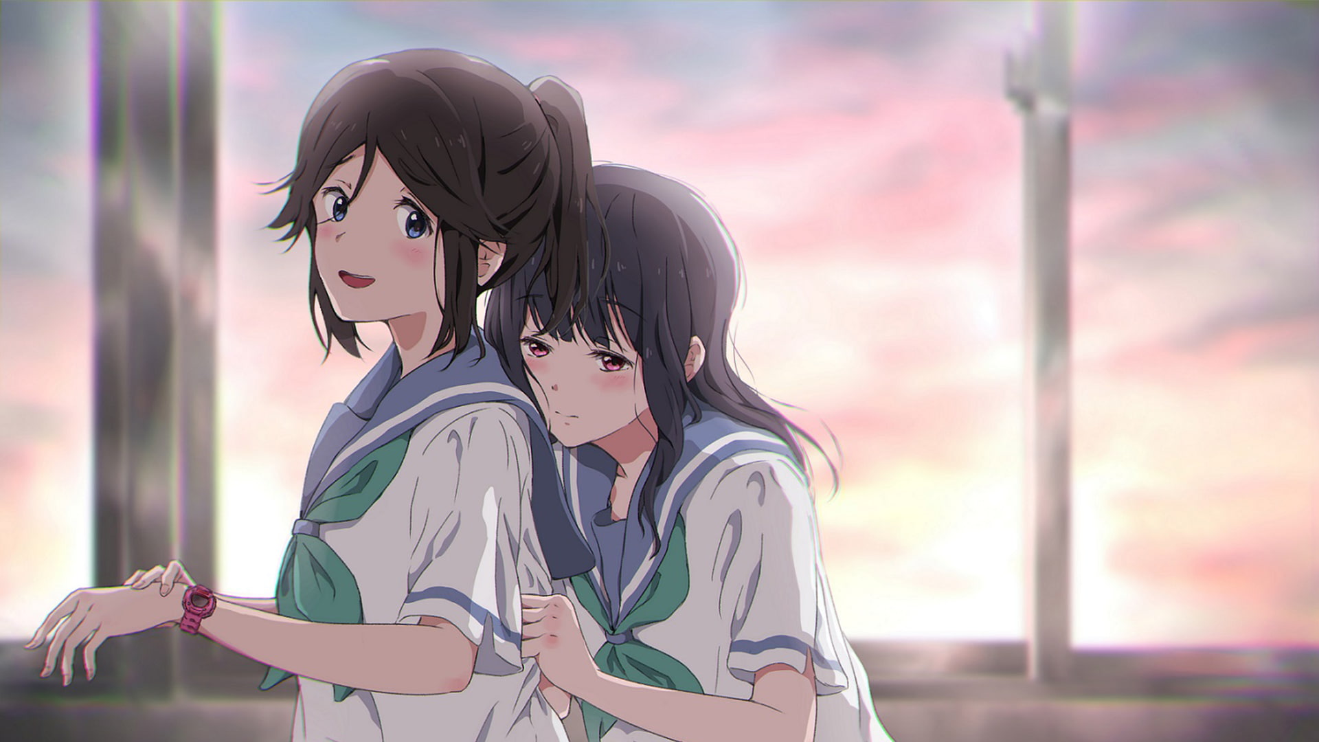 Nozomi Kasaki, Mizore Yoroizuka (Sound! Euphonium), Sound! Euphonium, 1080P, Anime, HD Wallpaper
