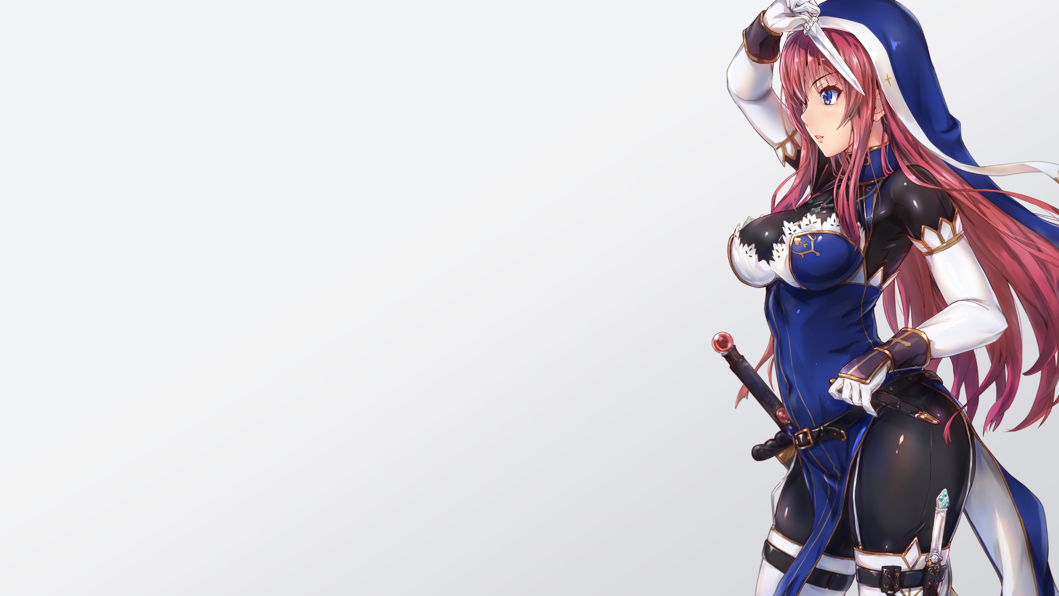 clothing, character, people, livestock, horse, girl, real people, tori, women, domestic animals, pink, haired, anime, helmet, art, leisure activity, day, HD Wallpaper