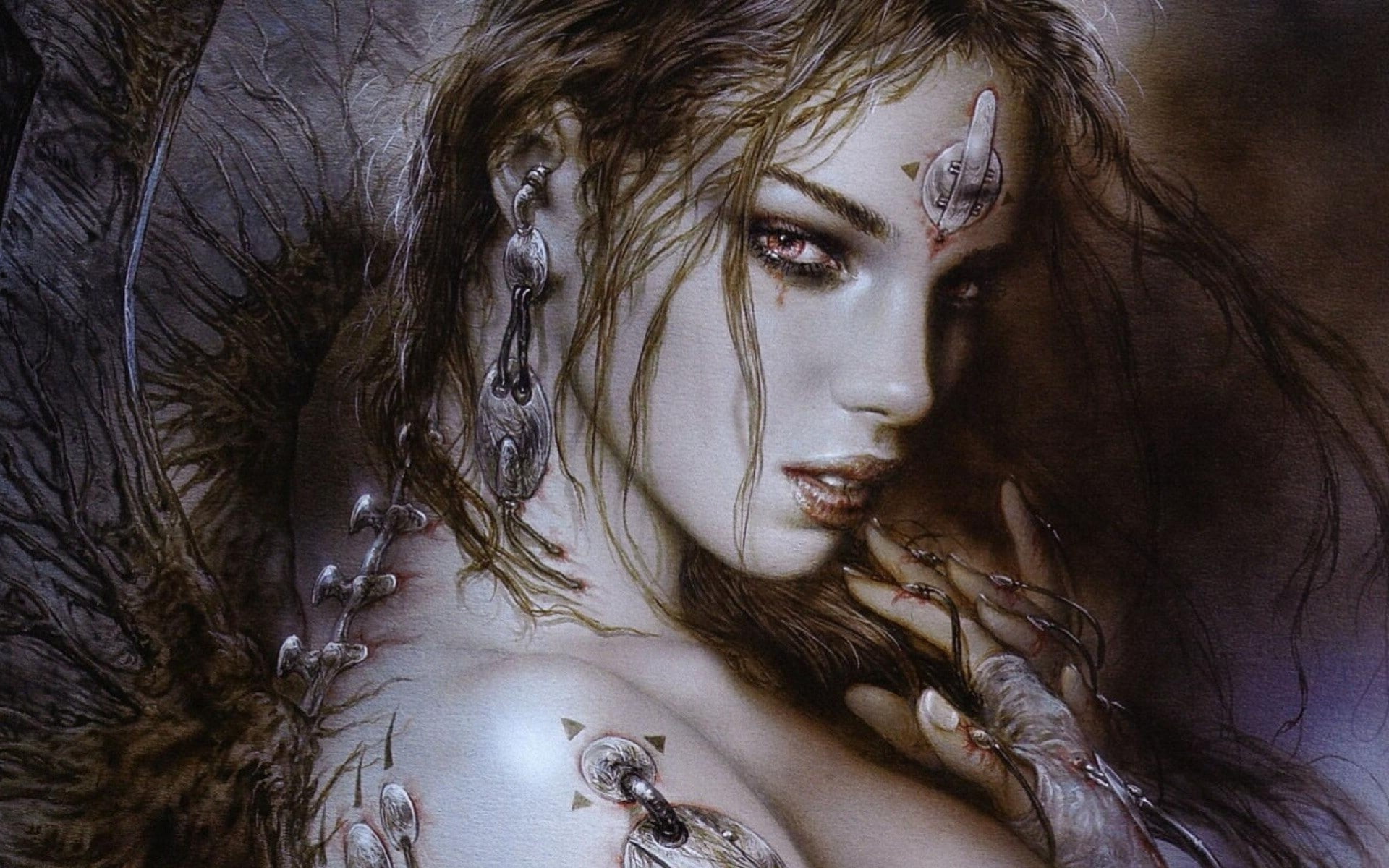 1080P, luis royo fantasy art, HD Wallpaper