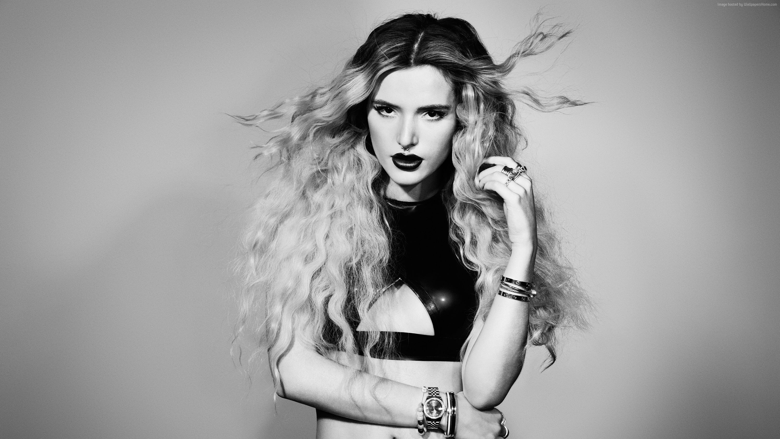 2K, beauty, Bella Thorne, HD, HD Wallpaper