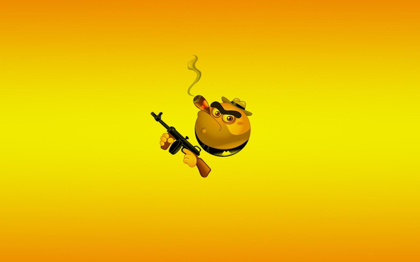 720P, minimalism, art, gangster, HD Wallpaper