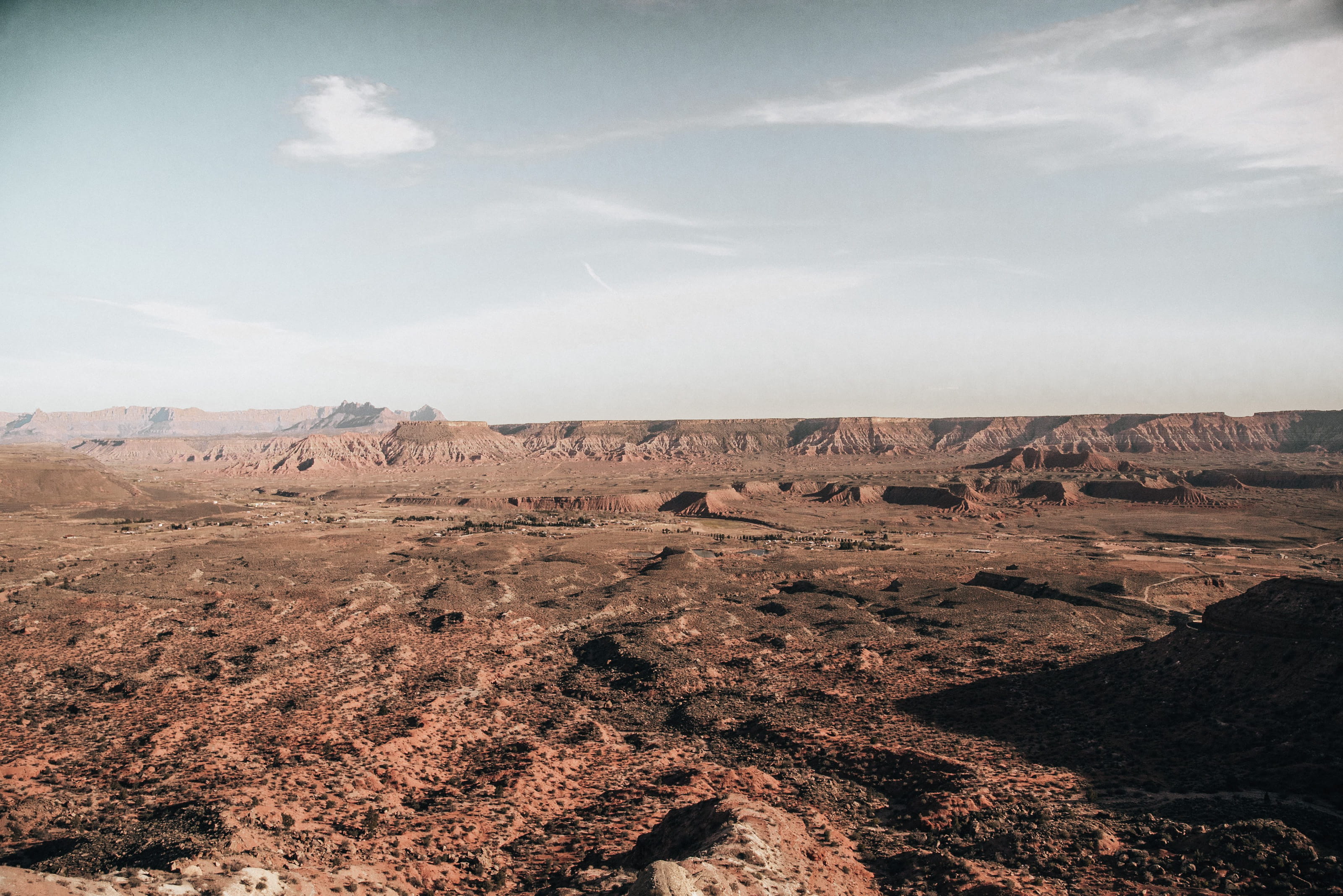 climate, beauty in nature, tranquility, Land, country, Arizona, Desert, panoramic, physical geography, Cactus, cloud - sky, View, scenics - nature, outdoor, HD Wallpaper