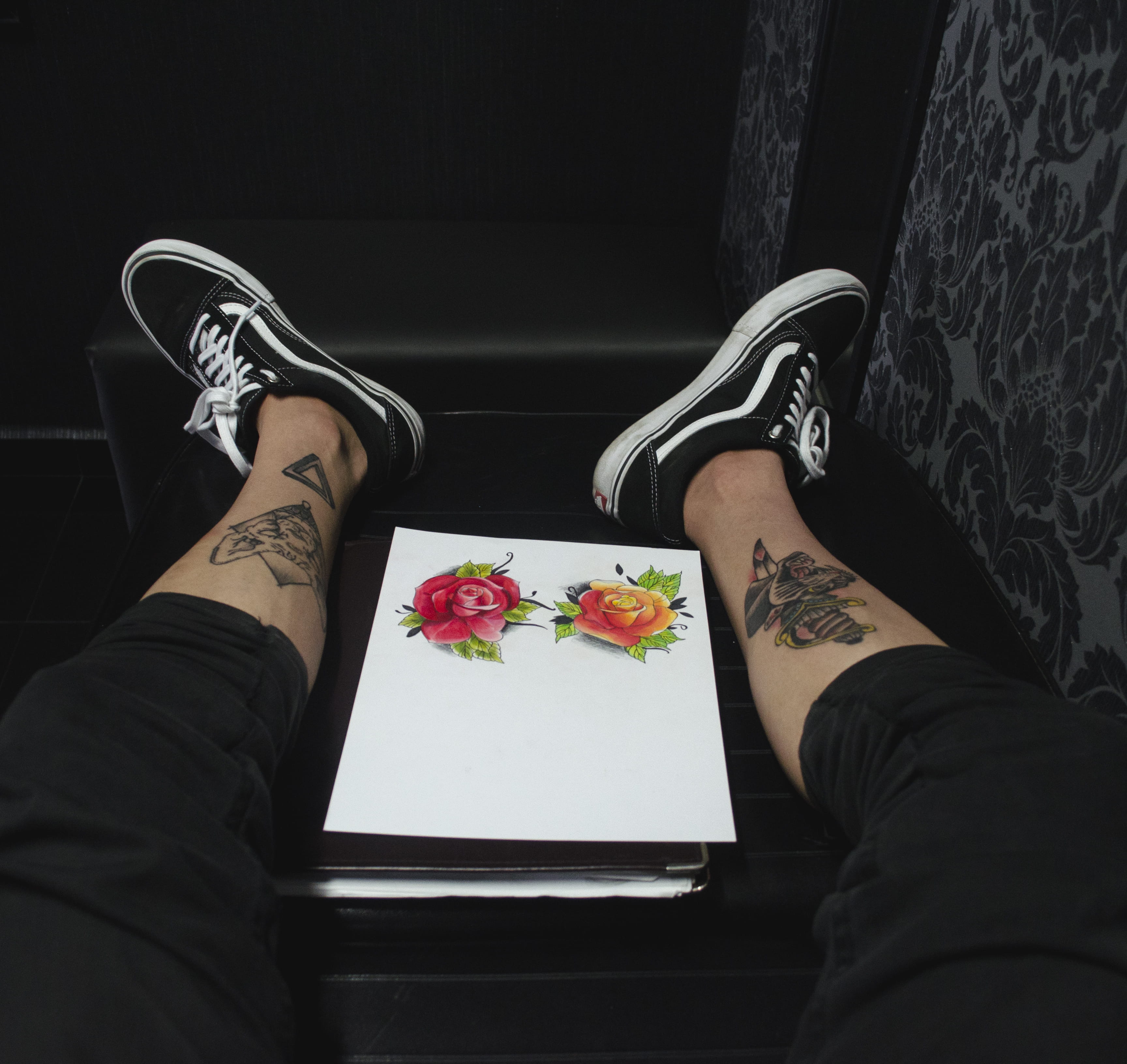 flower, leisure activity, guadalupe, clothing, women, #tattoo, flowering plant, indoors, human limb, top, vans, men, person, one person, real people, ornament, HD Wallpaper