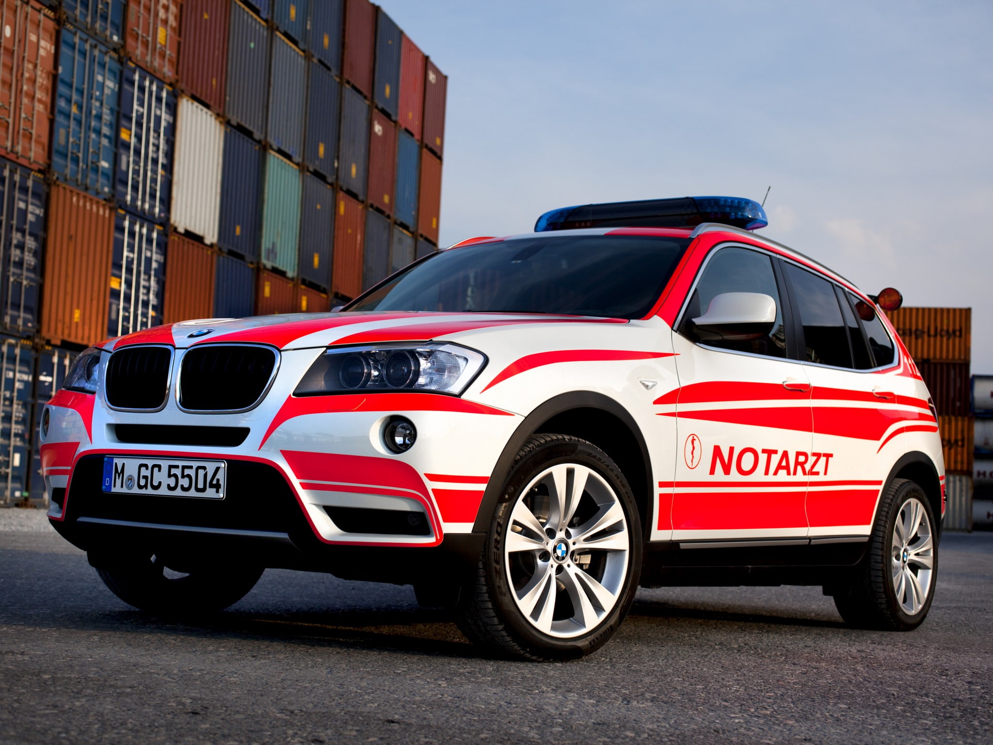 ambulance, 2011, x 3, f25, emergency, xdrive20d, bmw, suv, 1080P, notarzt, HD Wallpaper
