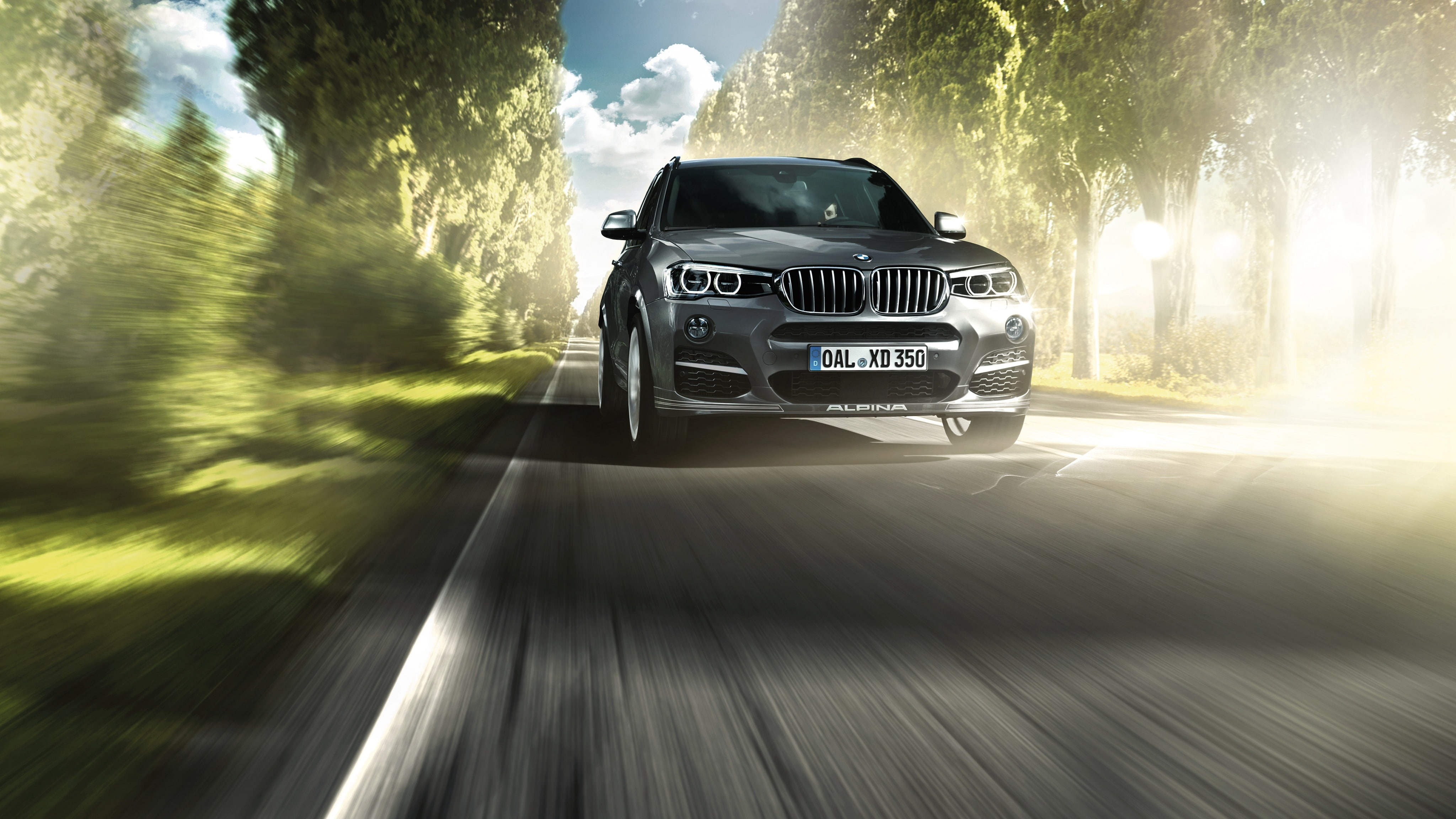 2014, Alpina, 4K, XD3, Bi-Turbo, BMW, F25, UK-spec, HD Wallpaper