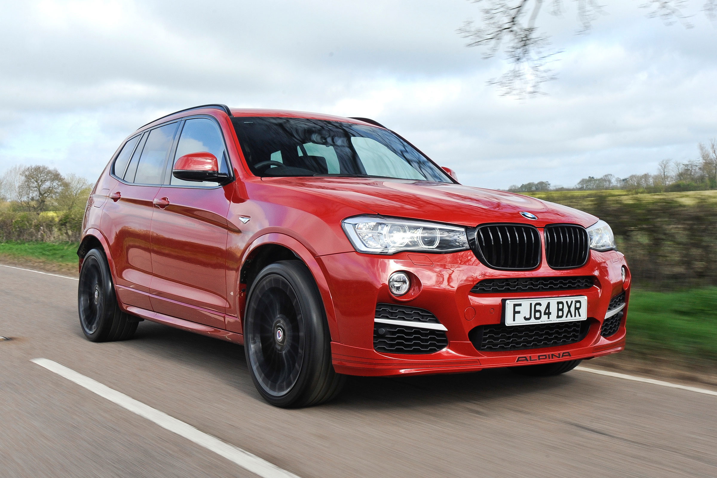 2014, UK-spec, Bi-Turbo, Alpina, F25, 1080P, BMW, XD3, HD Wallpaper