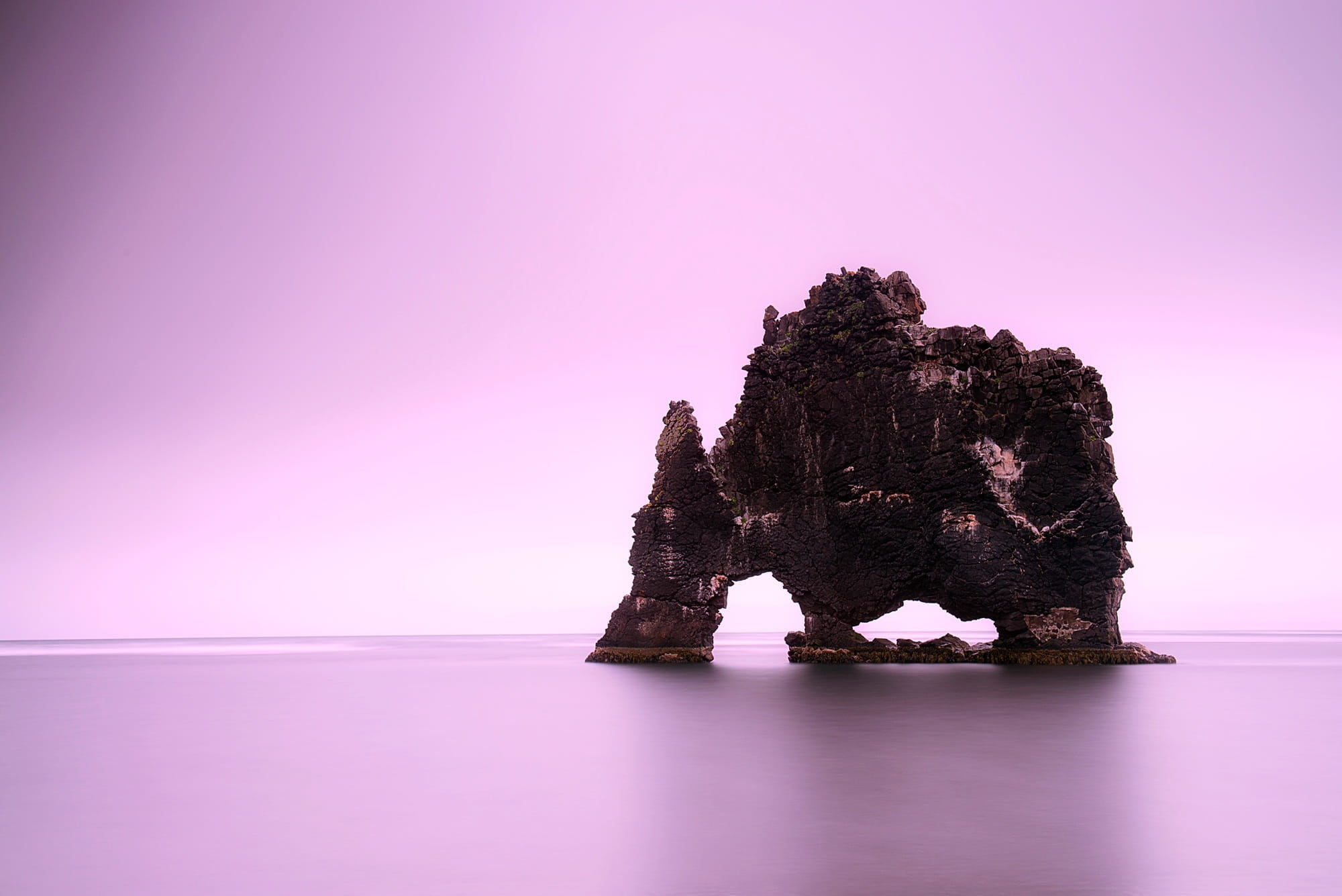 scenics, crag, dusk, nature, 1080P, rock, animal, animal themes, ocean, water, copy space, architecture, no people, representation, sculpture, formation, HD Wallpaper